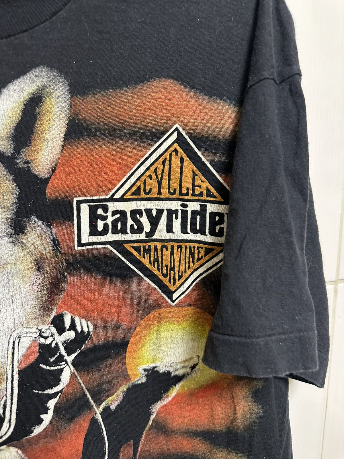 Vintage Rare Size 1996 Easy Riders Magazine Tee Made in USA Size US XL / EU 56 / 4 - 3 Thumbnail