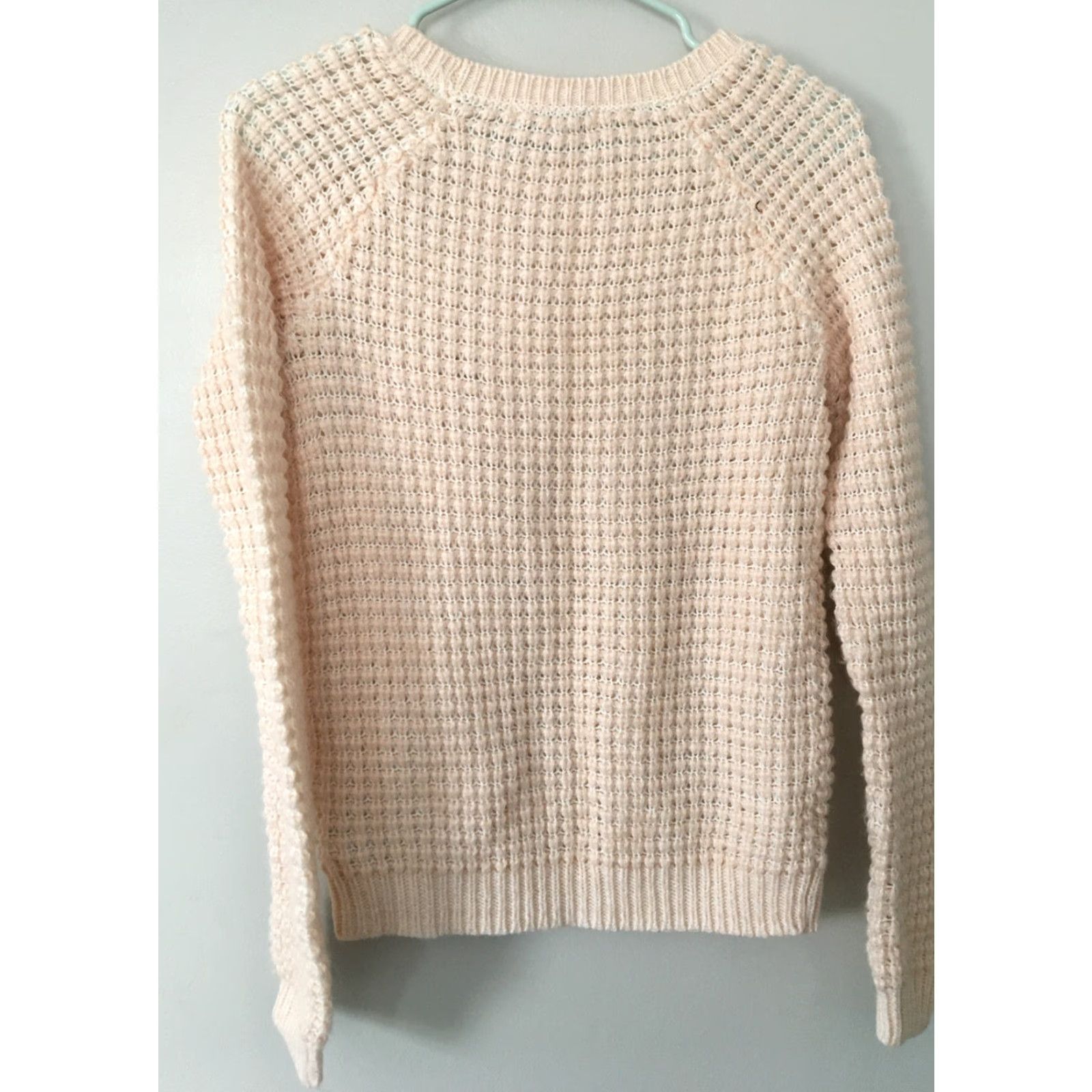 Forever 21 FOREVER 21 CHUNKY KNIT SWEATER Pale Pink SIZE SMALL Women S Round Neck Pullover Casual Knit Pre-owned Vintage: No Size S / US 4 / IT 40 - 5 Thumbnail