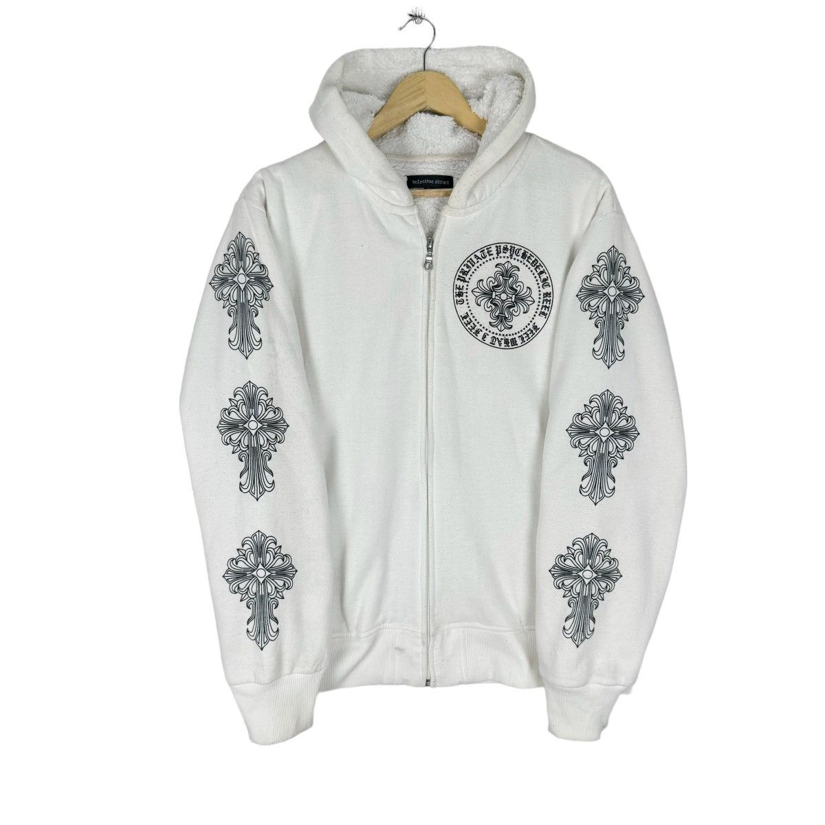 Japanese Brand ☀️DEFECTIBE STRUCT HOODIE SWEATSHIRT LIKE CHROME HEARTS Size US L / EU 52-54 / 3 - 2 Thumbnail