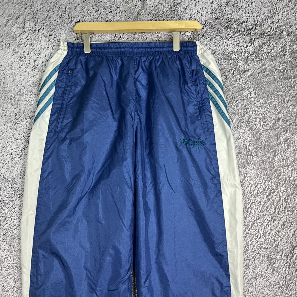 Adidas × Vintage 💧VINTAGE💧Adidas Parachute Sport Three Striped Nylon Pants Size US 36 / EU 52 - 3 Thumbnail