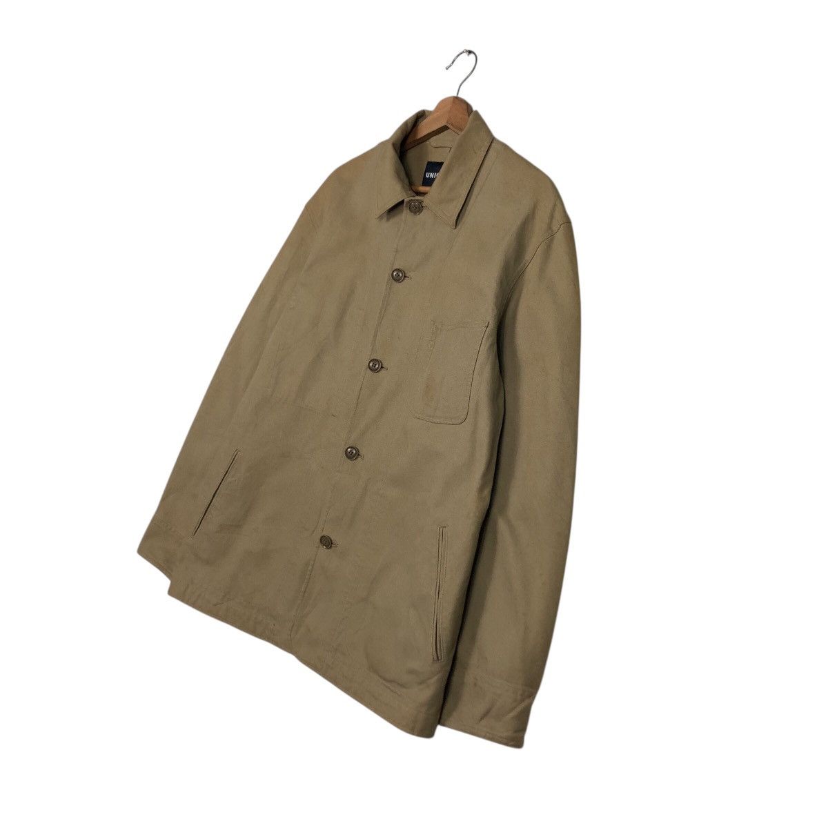 Japanese Brand 📌Vintage Chore Work Jacket Detroit Uniqlo Issey Miyake Size US M / EU 48-50 / 2 - 3 Thumbnail