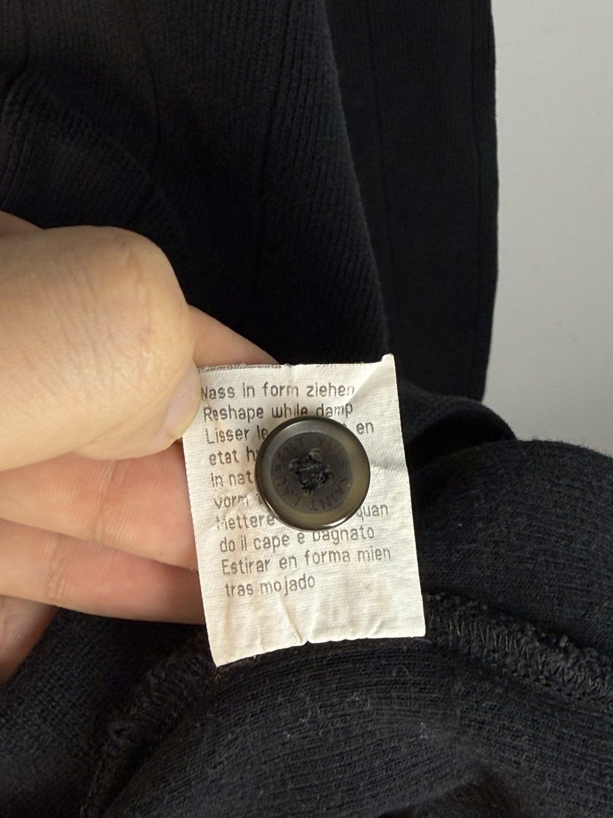 Yves Saint Laurent 90s YSL Sweatshirt Black Sweater Vintage Quarter Zip Up Size US XL / EU 56 / 4 - 7 Thumbnail