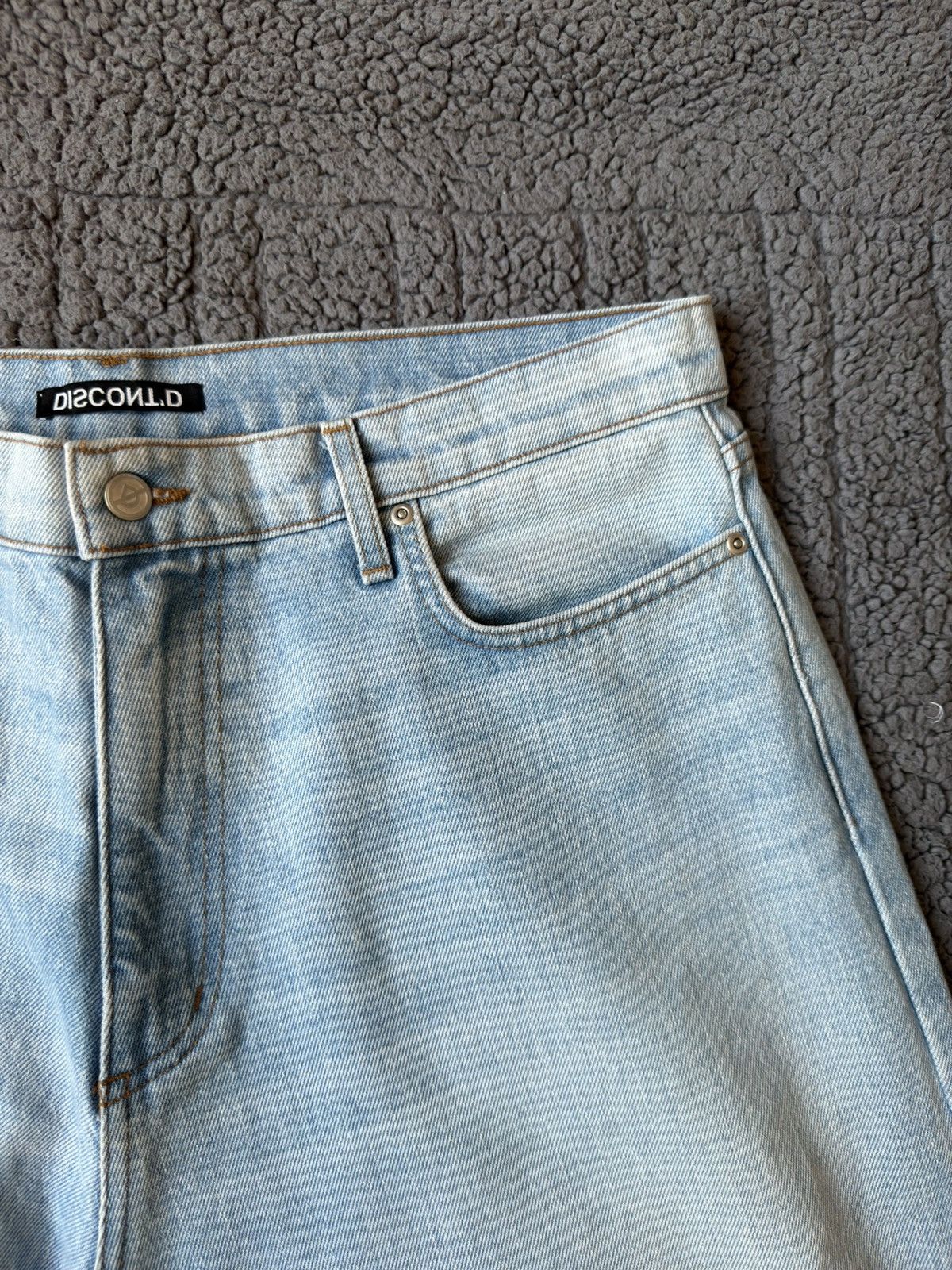 Other Discontd Light Wash Baggy Denim - Size 38 Size US 38 / EU 54 - 4 Thumbnail