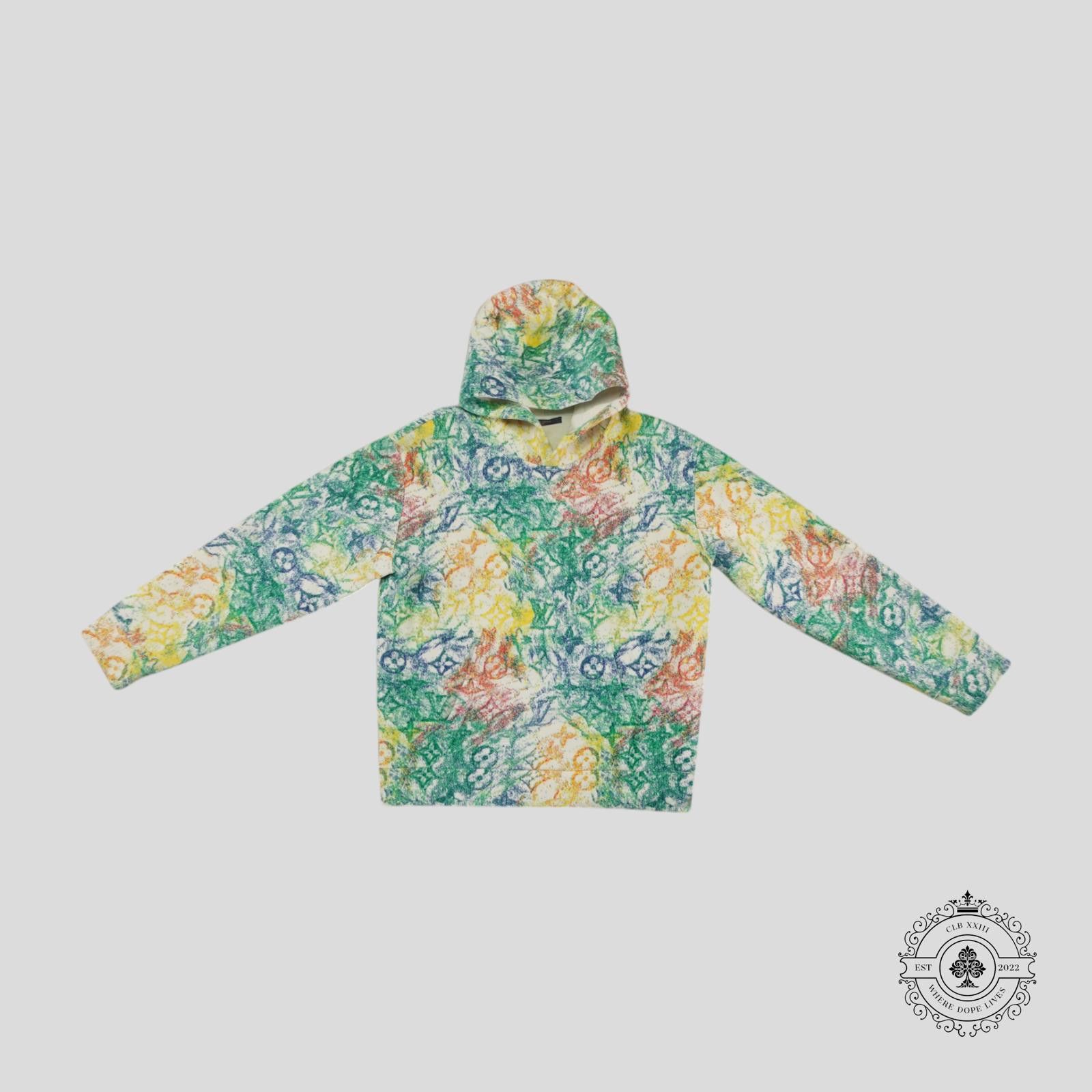 Louis Vuitton Louis Vuitton Pastel Monogram Hoodie in Multicolor Size US XL / EU 56 / 4 - 1 Thumbnail