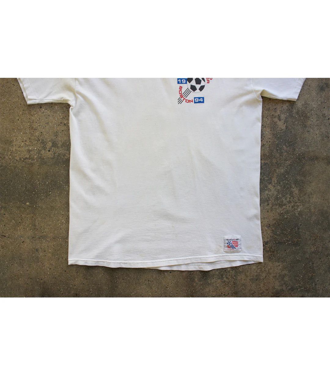 Vintage 1994 Vintage World Soccer Boston T-Shirt Size US L / EU 52-54 / 3 - 4 Thumbnail