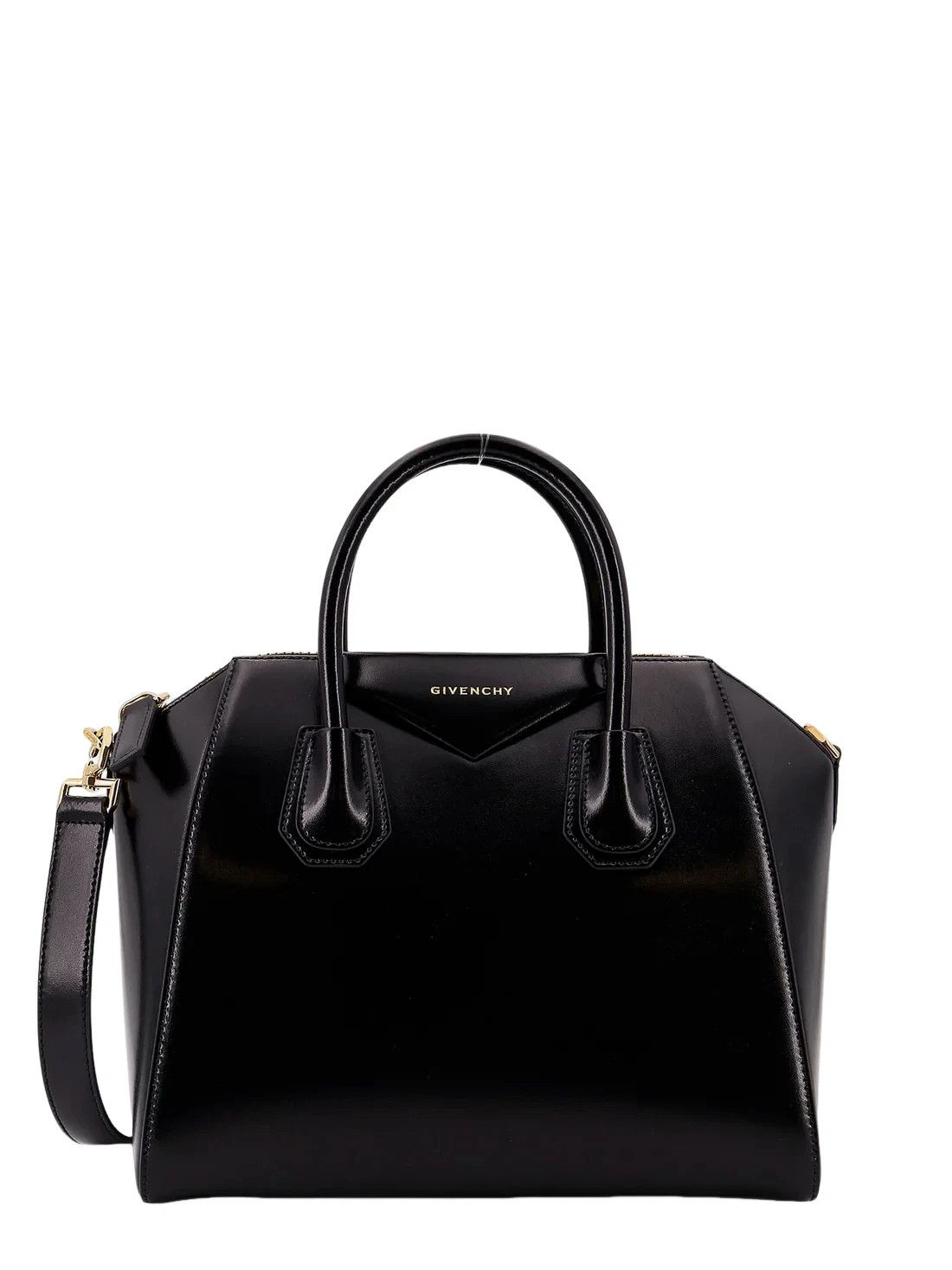Givenchy GIVENCHY Antigona Small Black Leather Bag N/Auth Size ONE SIZE - 1 Thumbnail