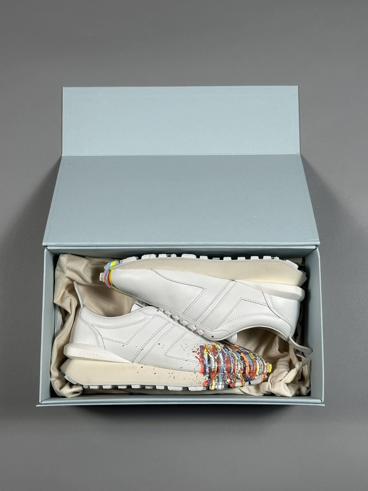 Gallery Dept. × Lanvin Lanvin X Gallery Dept. Painted Bumper Sneakers Size US 7.5 / EU 40-41 - 2 Thumbnail