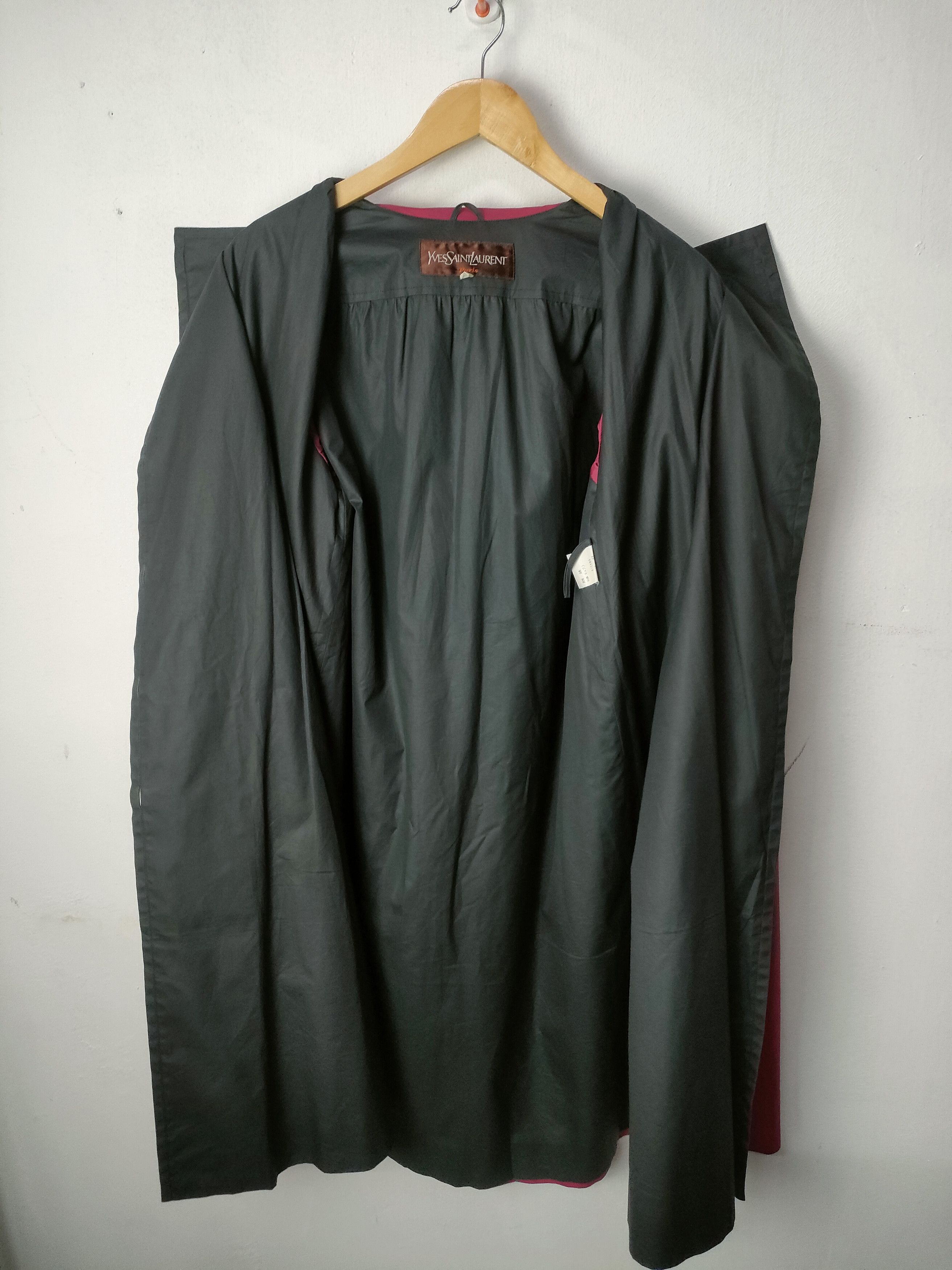 Hedi Slimane × Yves Saint Laurent Yves Saint Laurent Long Jacket Size S / US 4 / IT 40 - 4 Thumbnail