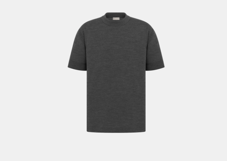 Dior o1w1db10525 493M60 Couture T-Shirt in Gray Size US S / EU 44-46 / 1 - 1 Thumbnail