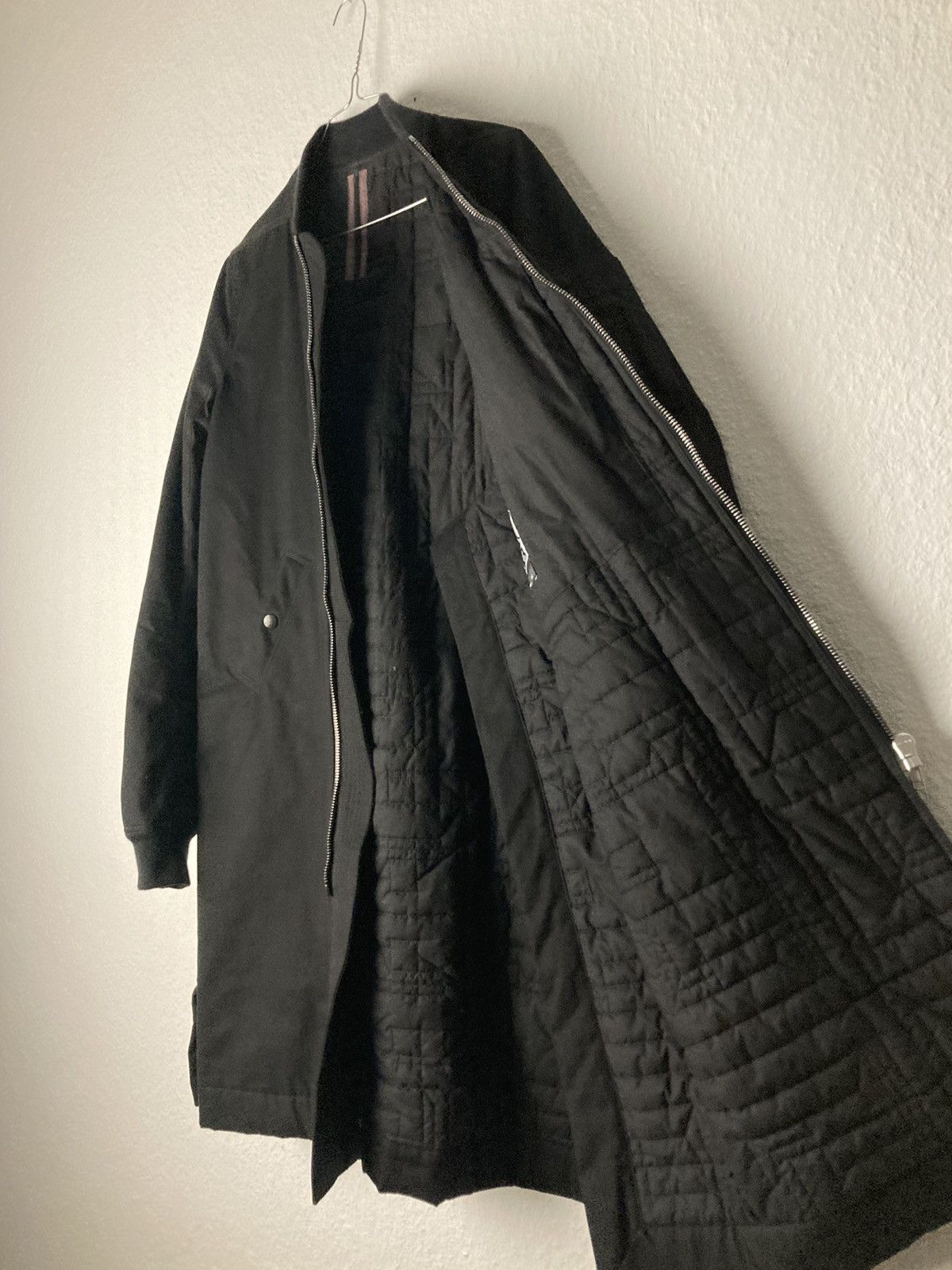 Rick Owens F/W 16 "MASTODON" Padded Moleskin Bomber Coat Rick Owens Size US S / EU 44-46 / 1 - 10 Thumbnail
