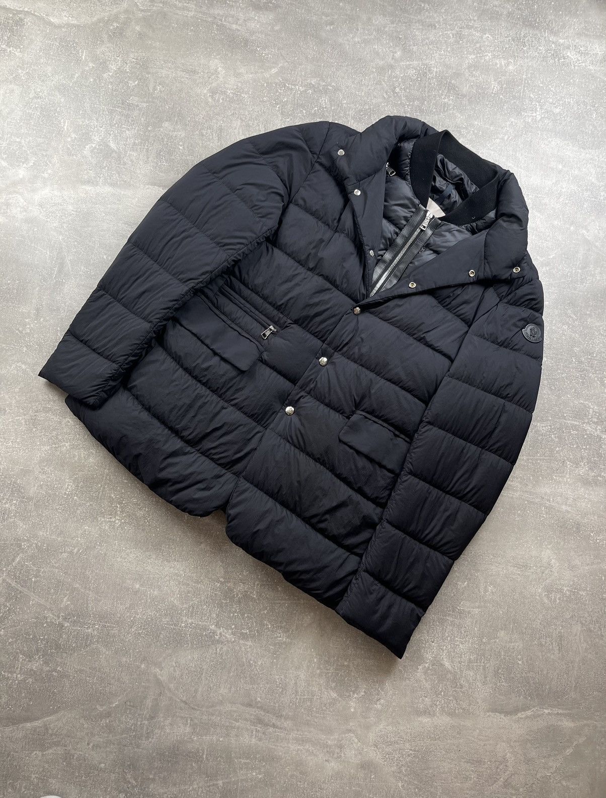 Moncler Moncler Melimoyu Women’s Quilted Premium Down Jacket Black Size M / US 6-8 / IT 42-44 - 1 Thumbnail