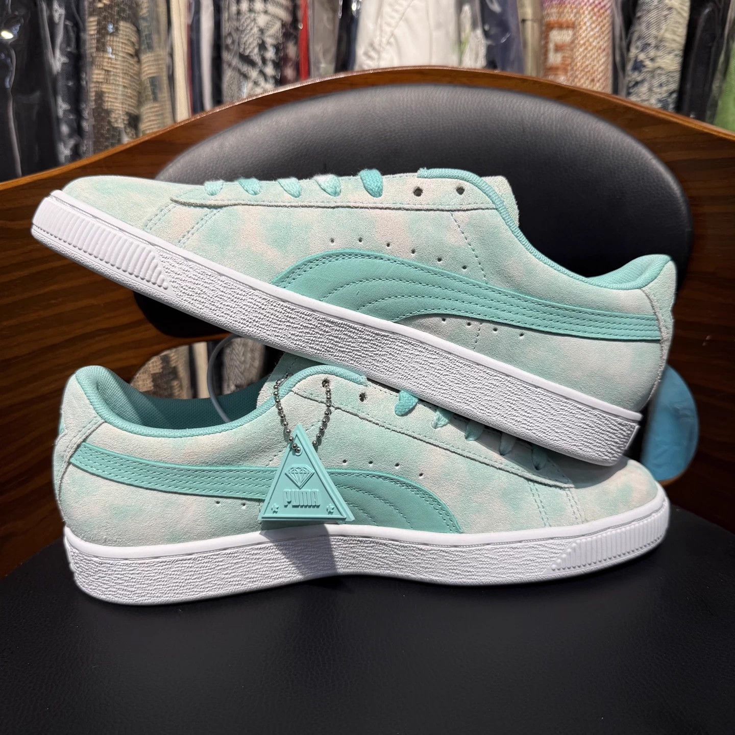 Puma Puma x Diamond Supply Co. "Tiffany" Green 41 DS Size US 8.5 / EU 41-42 - 7 Thumbnail
