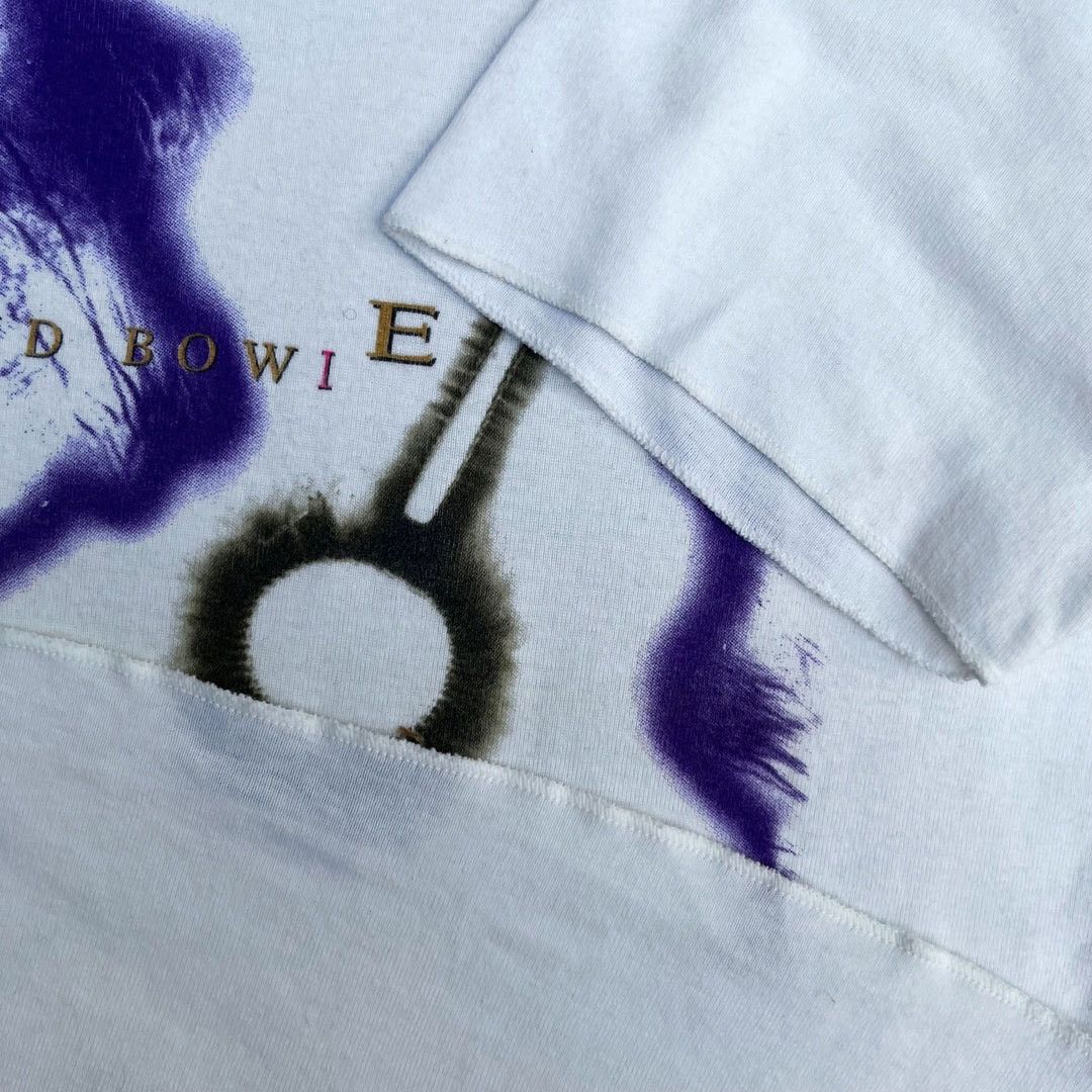 Band Tees × Vintage David Bowie 1997 Vintage Earthling Tour Graphic Top T-Shirt Size S / US 4 / IT 40 - 4 Thumbnail
