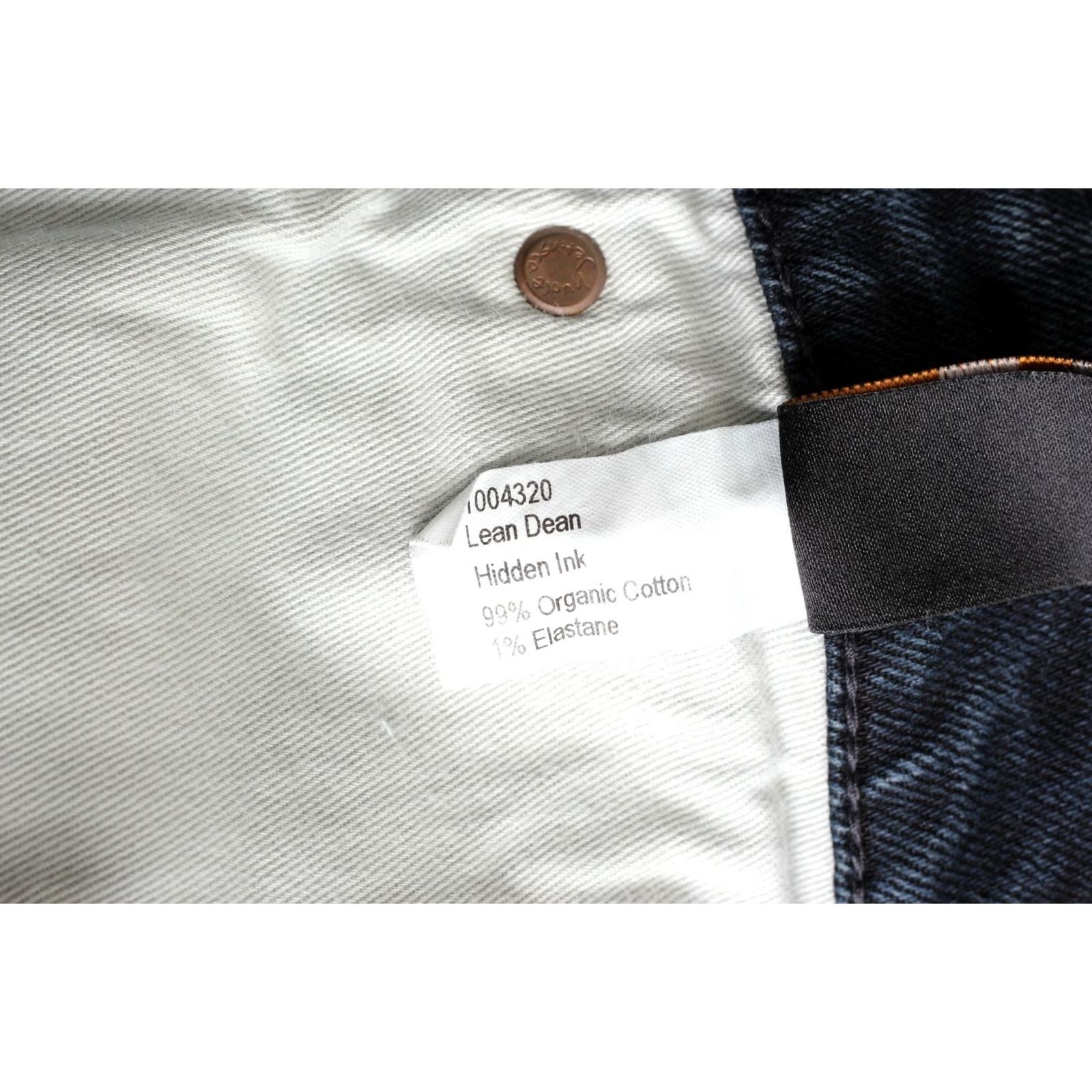 Nudie Jeans NUDIE JEANS Lean Dean Hidden Ink Stretch Jeans Men 30/32 Slim Tapered Denim Blue 5-Pocket Rise Mid Waist 30 32 L32 Size US 30 / EU 46 - 7 Thumbnail