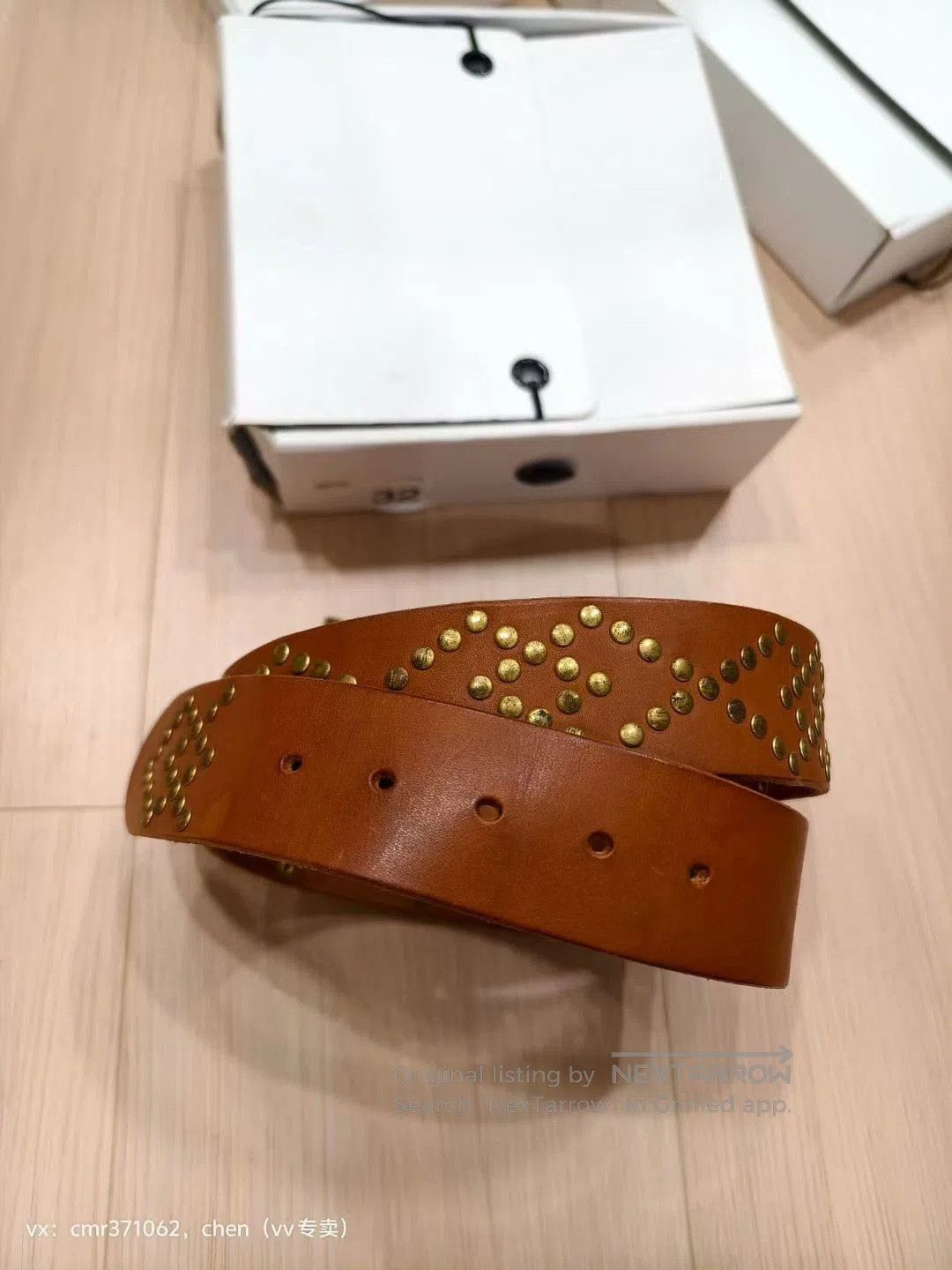 Visvim visvim 17SS STUDS BELT 45MM. Size ONE SIZE - 2 Thumbnail