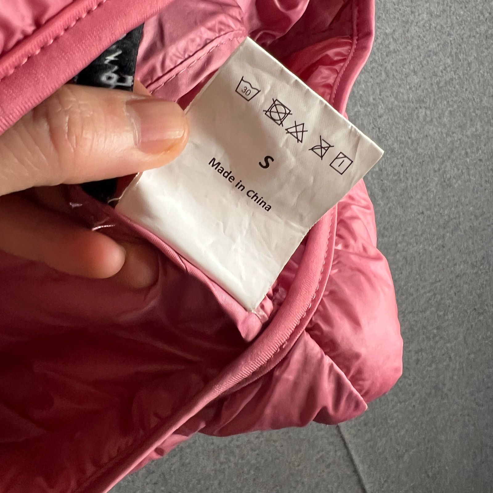 Other Gingerly Puffer Jacket Womens Size S Pink Full Zip Size S / US 4 / IT 40 - 5 Thumbnail