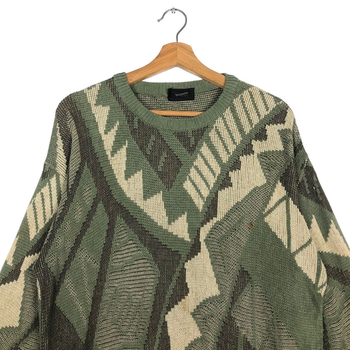 Japanese Brand 🔥90’s Vintage Knit Sweatshirt Waldi Issey Miyake Japan Size US M / EU 48-50 / 2 - 2 Thumbnail