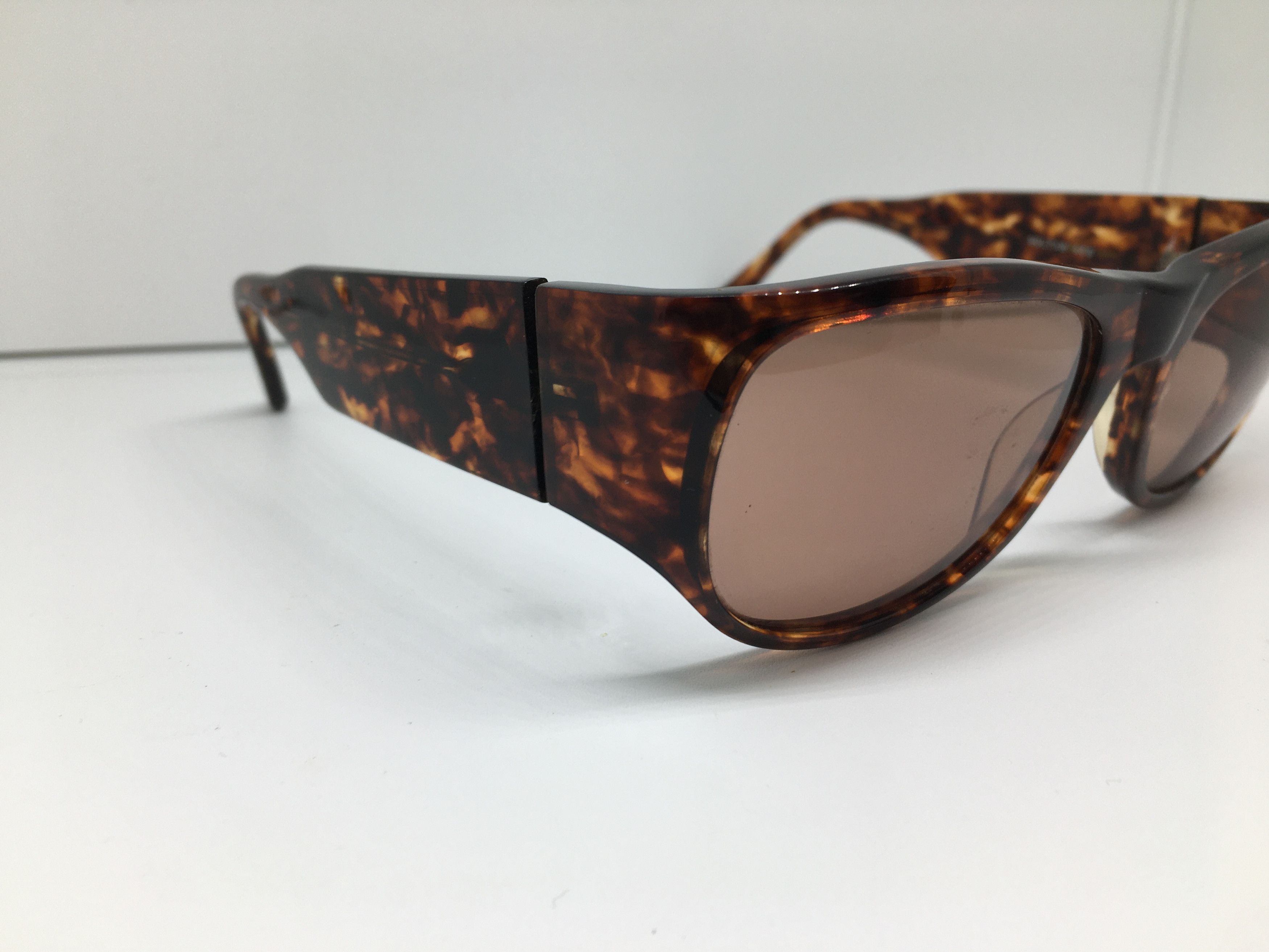 Vintage Vintage Jean Lafont Paris Tortoise Sunglasses Frame France Size ONE SIZE - 1 Thumbnail