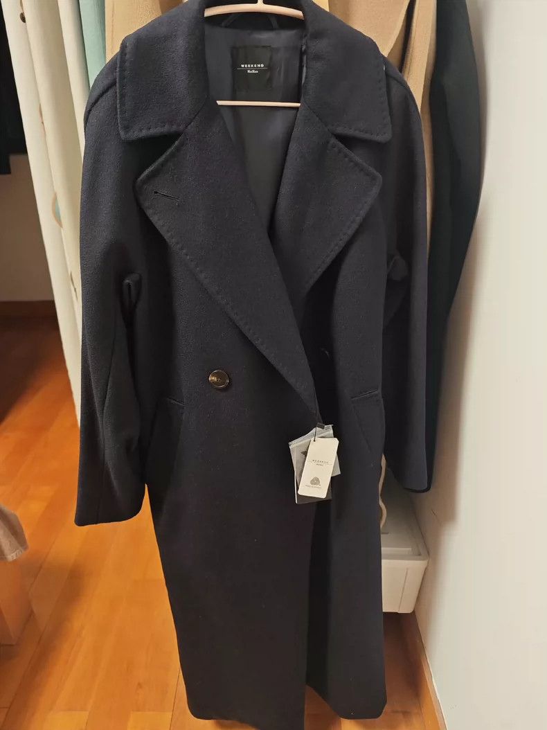 Max Mara Max Mara Tresina wool coat Size L / US 10 / IT 46 - 1 Thumbnail