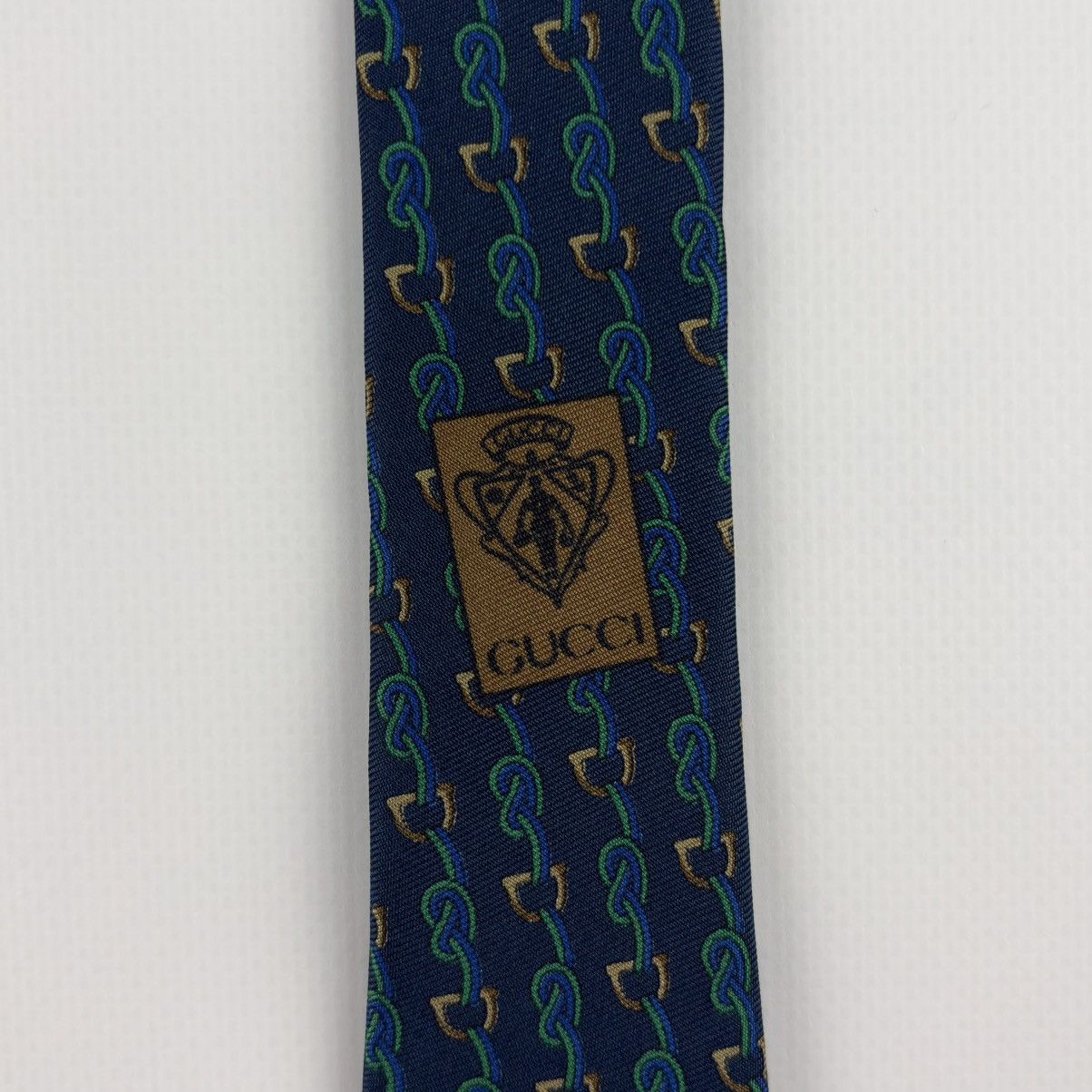 Gucci Gucci Vintage Silk Tie Size ONE SIZE - 8 Thumbnail
