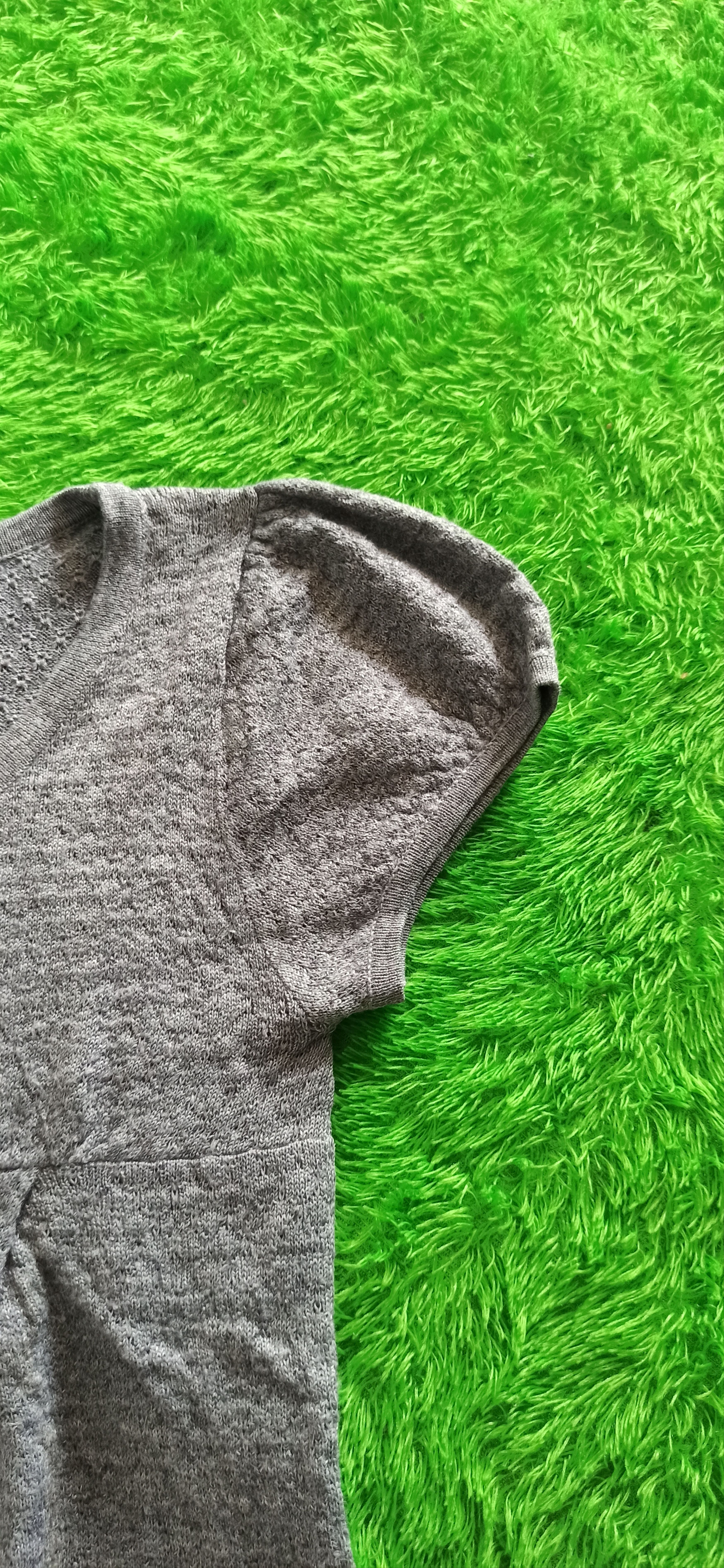 Homespun Knitwear × Japanese Brand Misch Masch Grey Knitwear Size S / US 4 / IT 40 - 4 Thumbnail