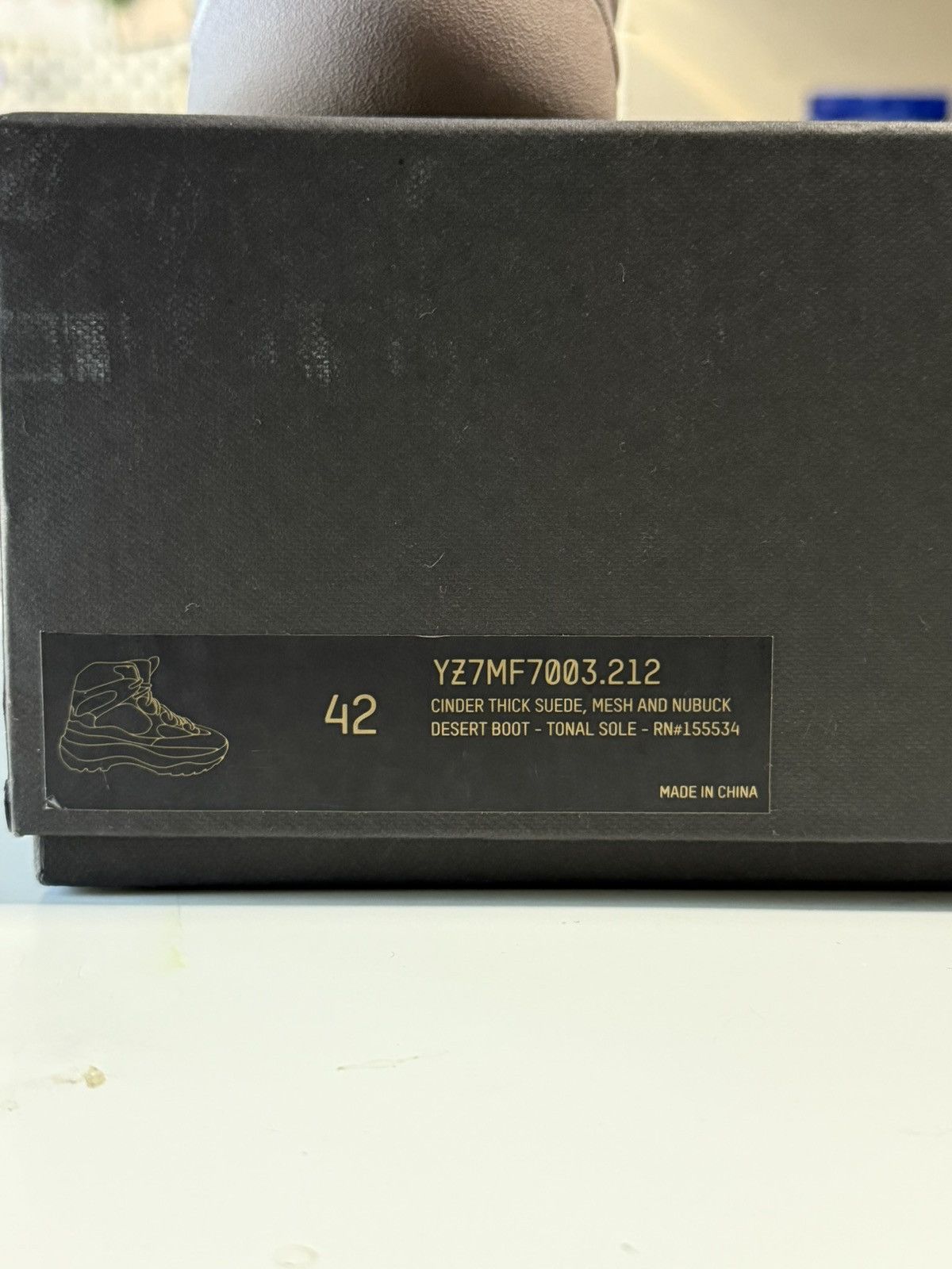 Yeezy Yeezy Season 7 Cinder Desert Boot Size US 8.5 / EU 41-42 - 2 Thumbnail