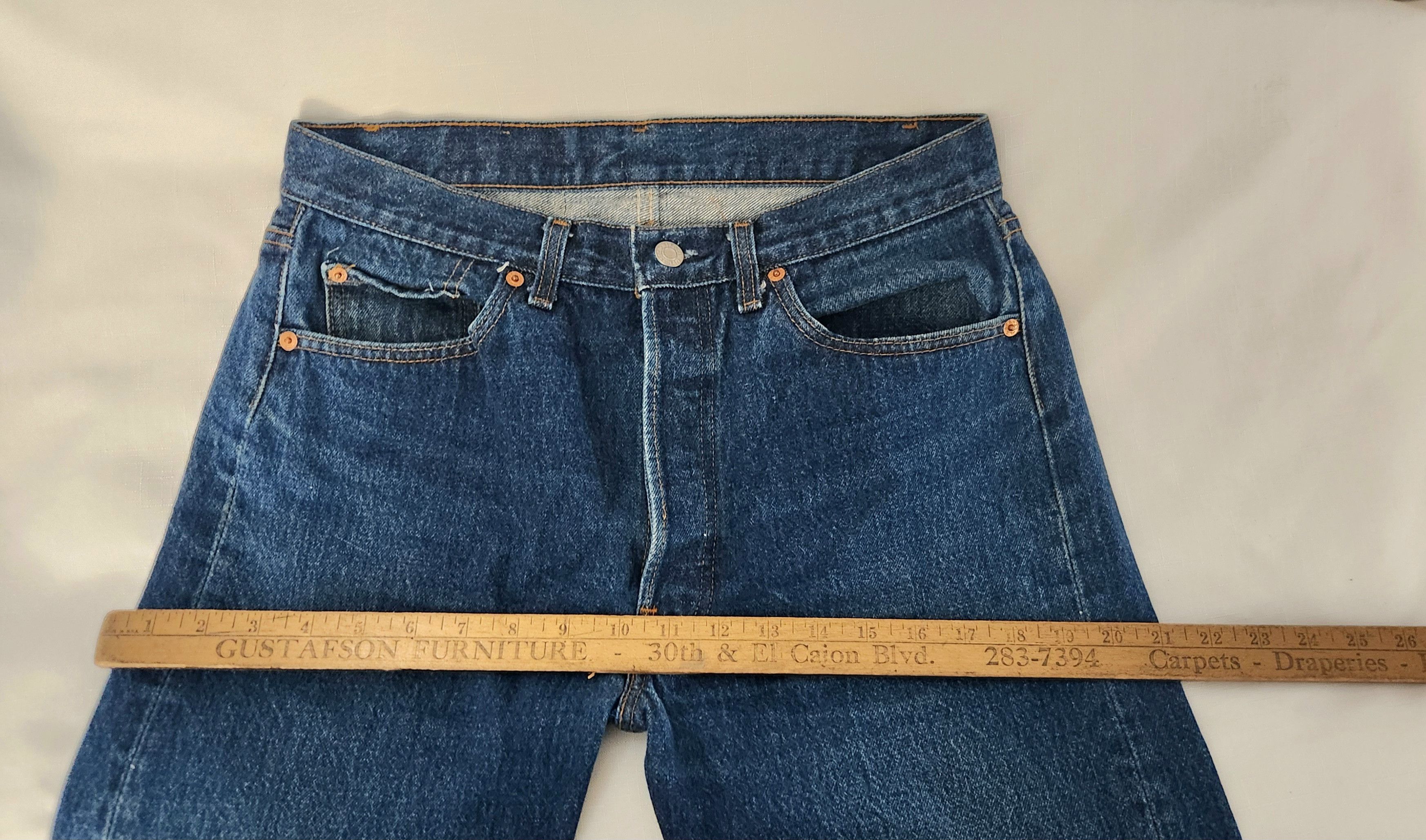 Levi's × Vintage Levi's True Vintage 501 XX USA Made VTG Red Tab OG Blue 34 Size US 34 / EU 50 - 12 Thumbnail