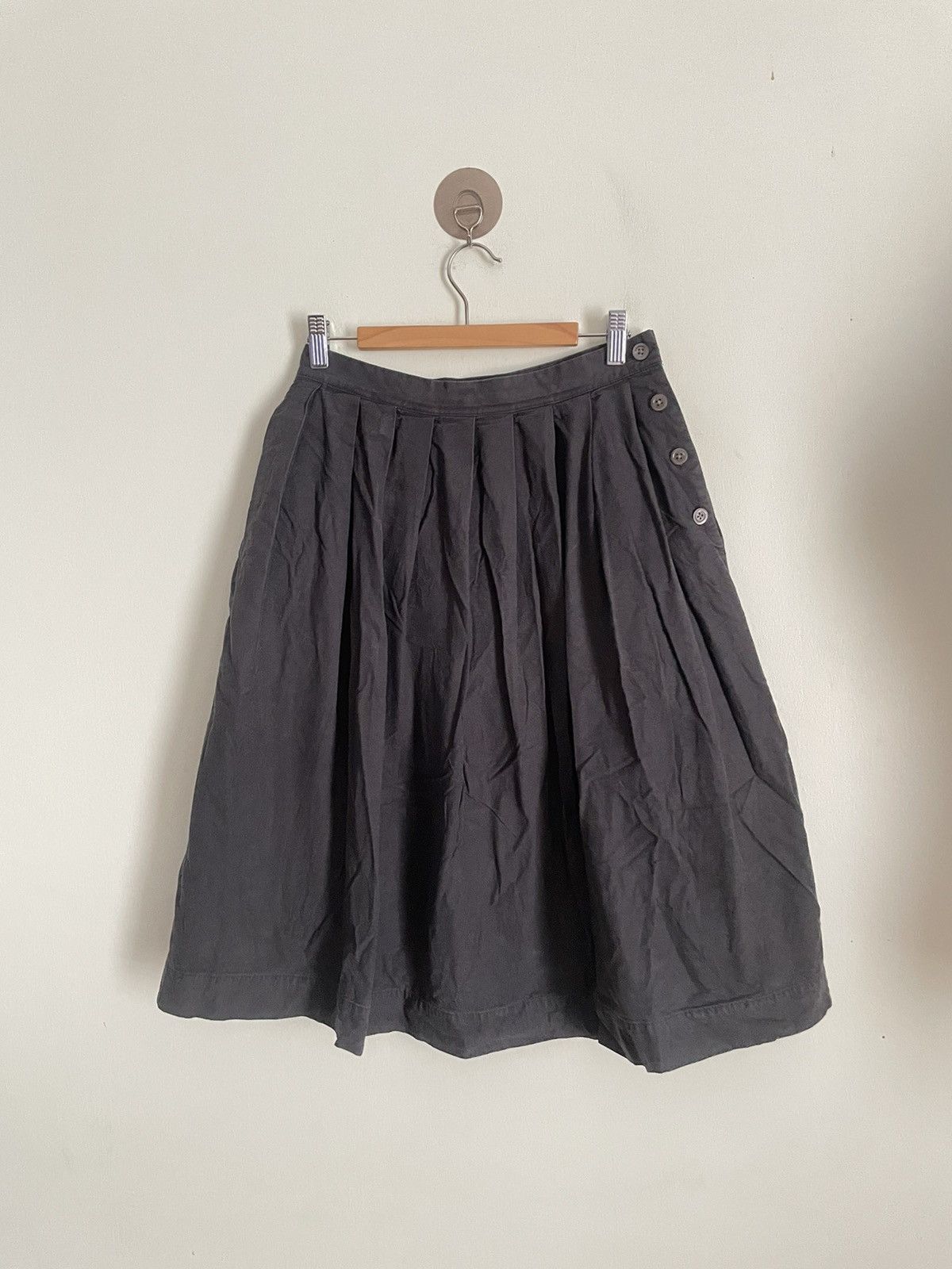 Japanese Brand × Margaret Howell × Vintage Margaret Howell Midi Skirt Size 28" / US 6 / IT 42 - 1 Thumbnail