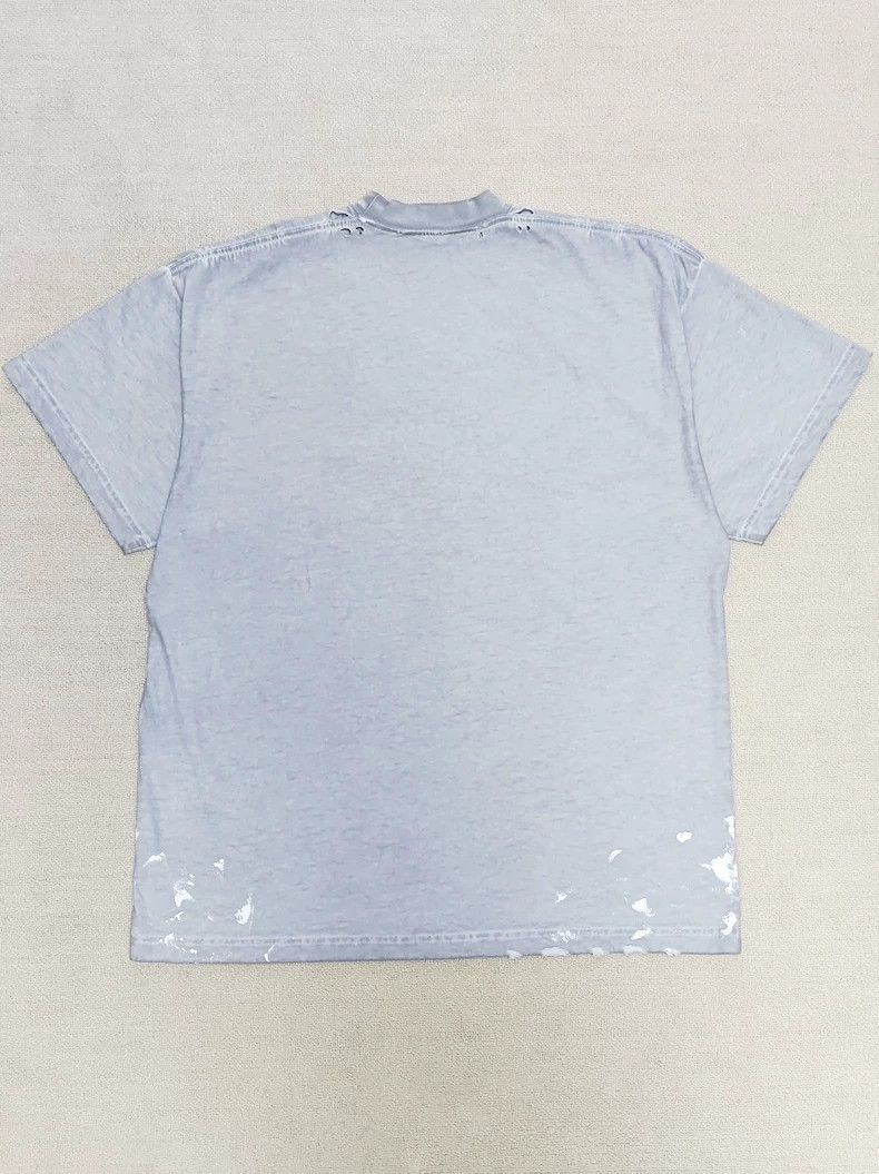 Balenciaga Balenciaga 22SS Lightning Flame Destruction Splash Ink Shor Size US S / EU 44-46 / 1 - 3 Thumbnail