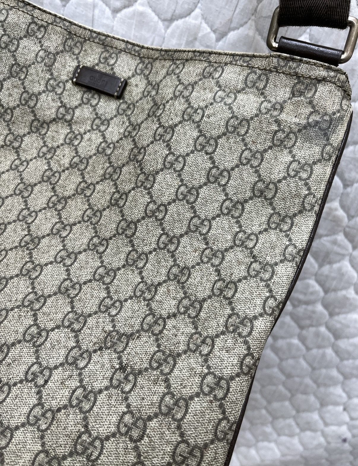 Gucci 🔥🔥🔥AUTHENTIC VINTAGE GUCCI MONOGRAM BAG Size ONE SIZE - 5 Thumbnail