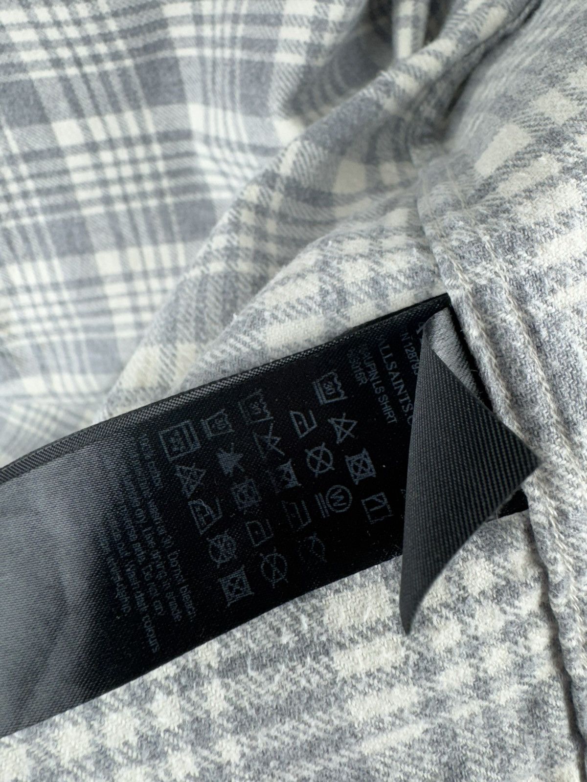 Allsaints Men’s Allsaints Long Sleeve Button Down Shirt size S Size US S / EU 44-46 / 1 - 6 Thumbnail