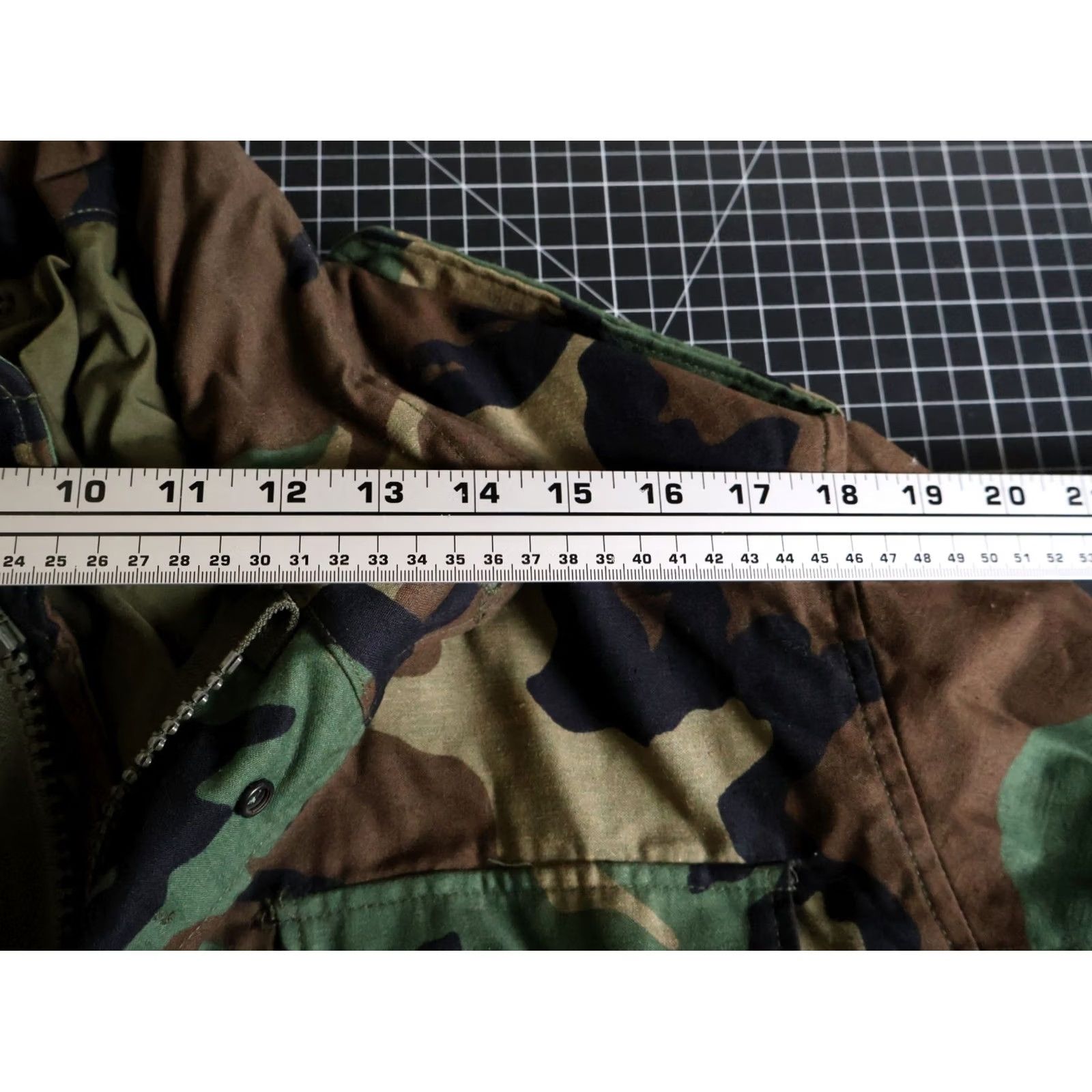 Vintage VINTAGE So-Sew Military Jacket Camouflage Regular Mens Small 80s 90s Hipster Outdoor Full Zip Hooded Lined Pockets Cotton Corduroy? Size US S / EU 44-46 / 1 - 7 Thumbnail