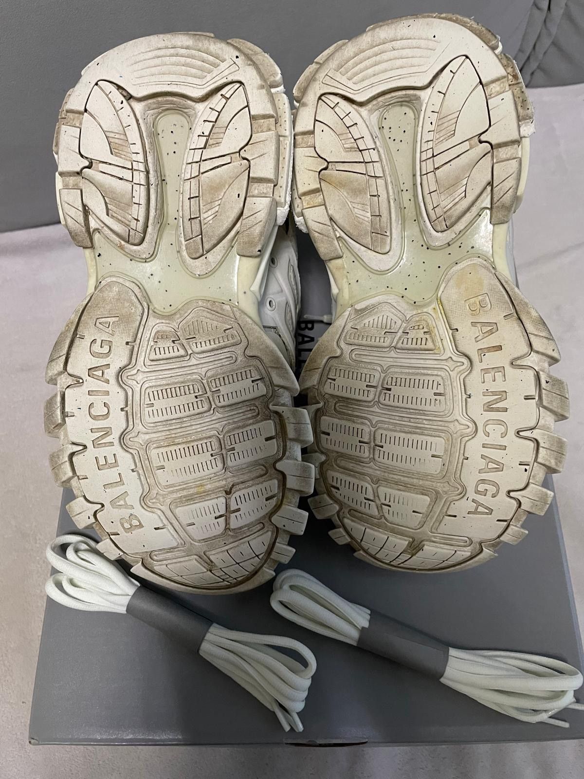 Balenciaga Balenciaga Track Trainer White Size US 4 / IT 34 - 3 Thumbnail