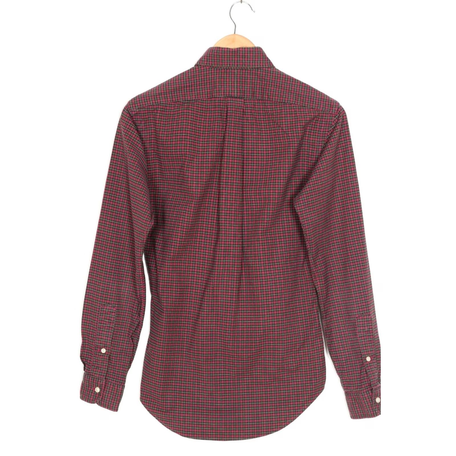 Ralph Lauren RALPH LAUREN Stretch Oxford Shirt Men XS Slim Fit Long Sleeve Check Multicoloured 90s Designer Classic Vs2004 Size US XS / EU 42 / 0 - 4 Thumbnail