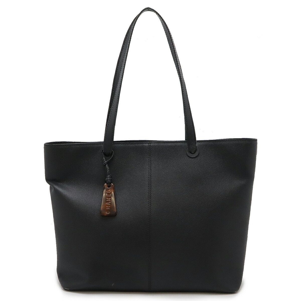 Chanel Chanel Leather 2Way Tote Bag A12478 Leather Shoulder Bag A12478 in Black, Women's