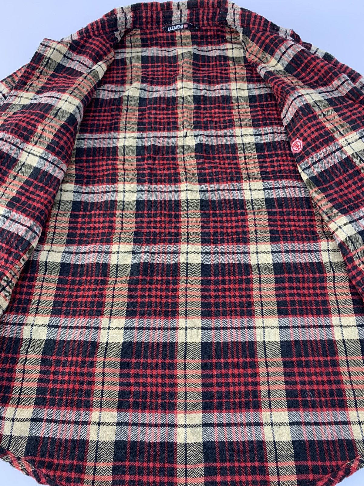 Element Element Western Button Up Flannel Plaid Checked Herringbone Size US M / EU 48-50 / 2 - 7 Thumbnail