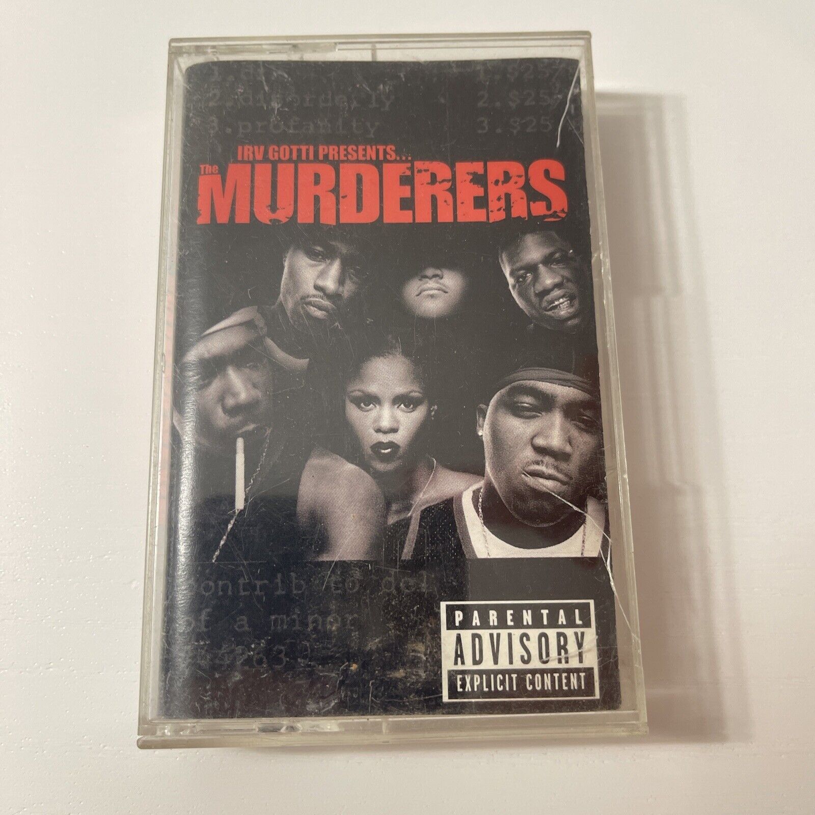 Vintage Irv Gotti Presents the Murderers, Murderer Explicit cassette Size ONE SIZE - 1 Thumbnail