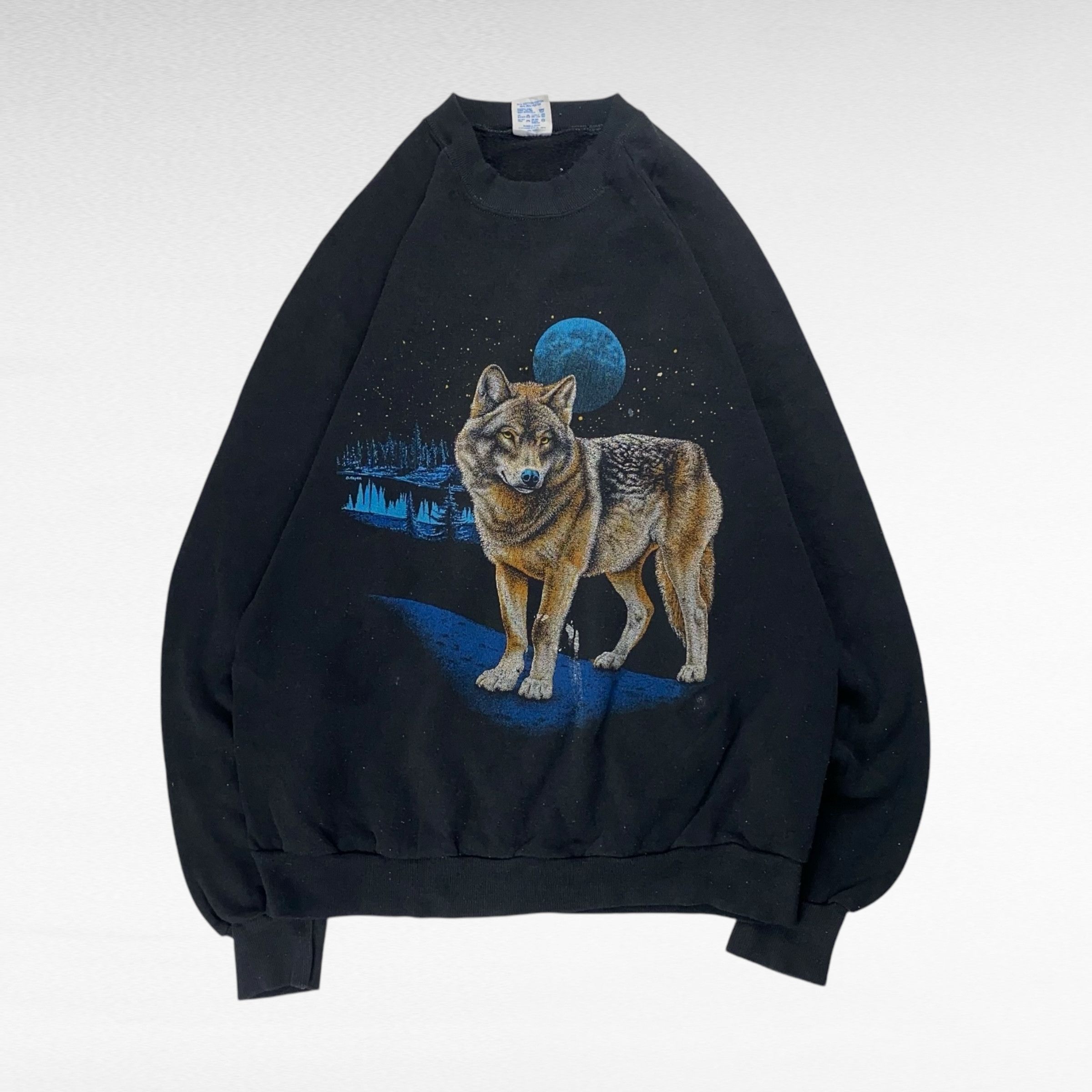 Jerzees Jerzees 90s Sweatshirt Black Size L Size US L / EU 52-54 / 3 - 1 Thumbnail