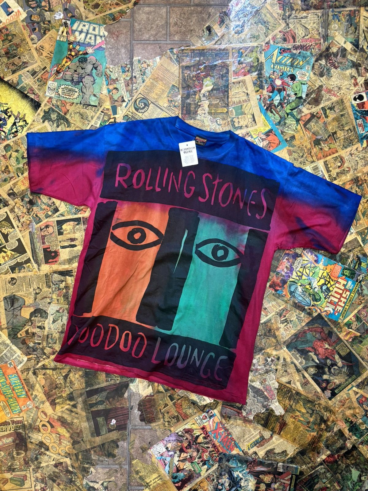 Band Tees × Vintage ‘94 Rolling Stones voodoo lounge AOP tee Size US XXL / EU 58 / 5 - 1 Thumbnail