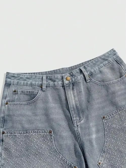 Japanese Brand × Vintage Designer Y2k Shorts Jorts Denim Size US 30 / EU 46 - 2 Thumbnail