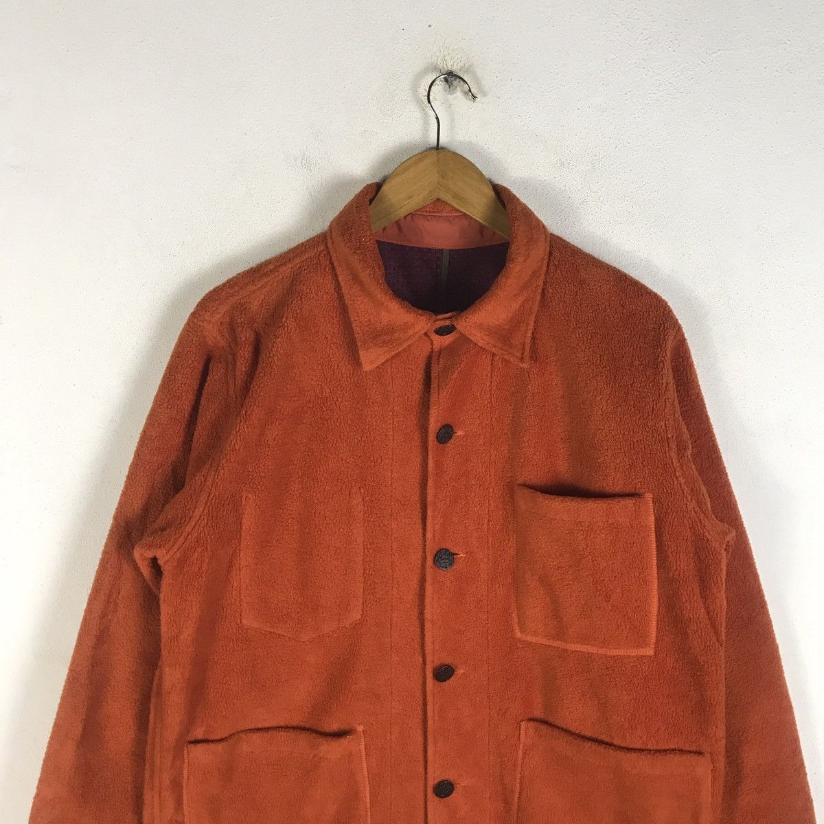 Johnbull × Vintage 🔥Rare🔥Vintage 1963 John Bull Sherpa Fleece Chore Jacket Size US M / EU 48-50 / 2 - 5 Thumbnail