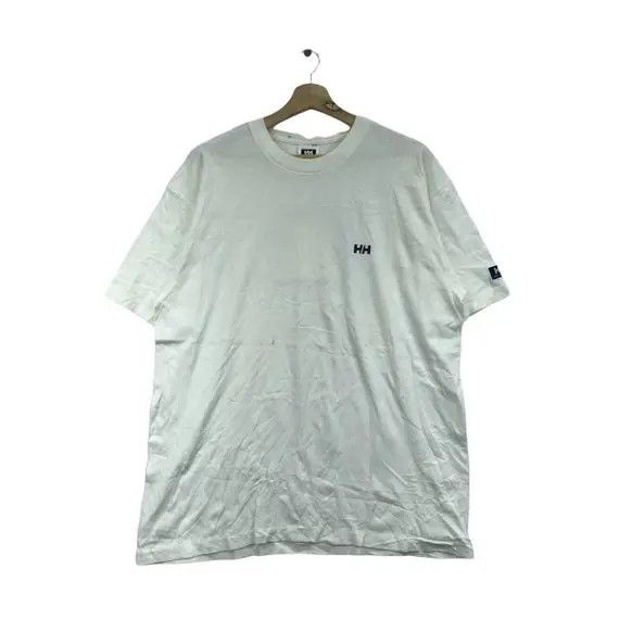 Helly Hansen Vtg 90’ HELLEY HANSEN SAILING Gear Painting Tee Shirt Size US L / EU 52-54 / 3 - 2 Thumbnail