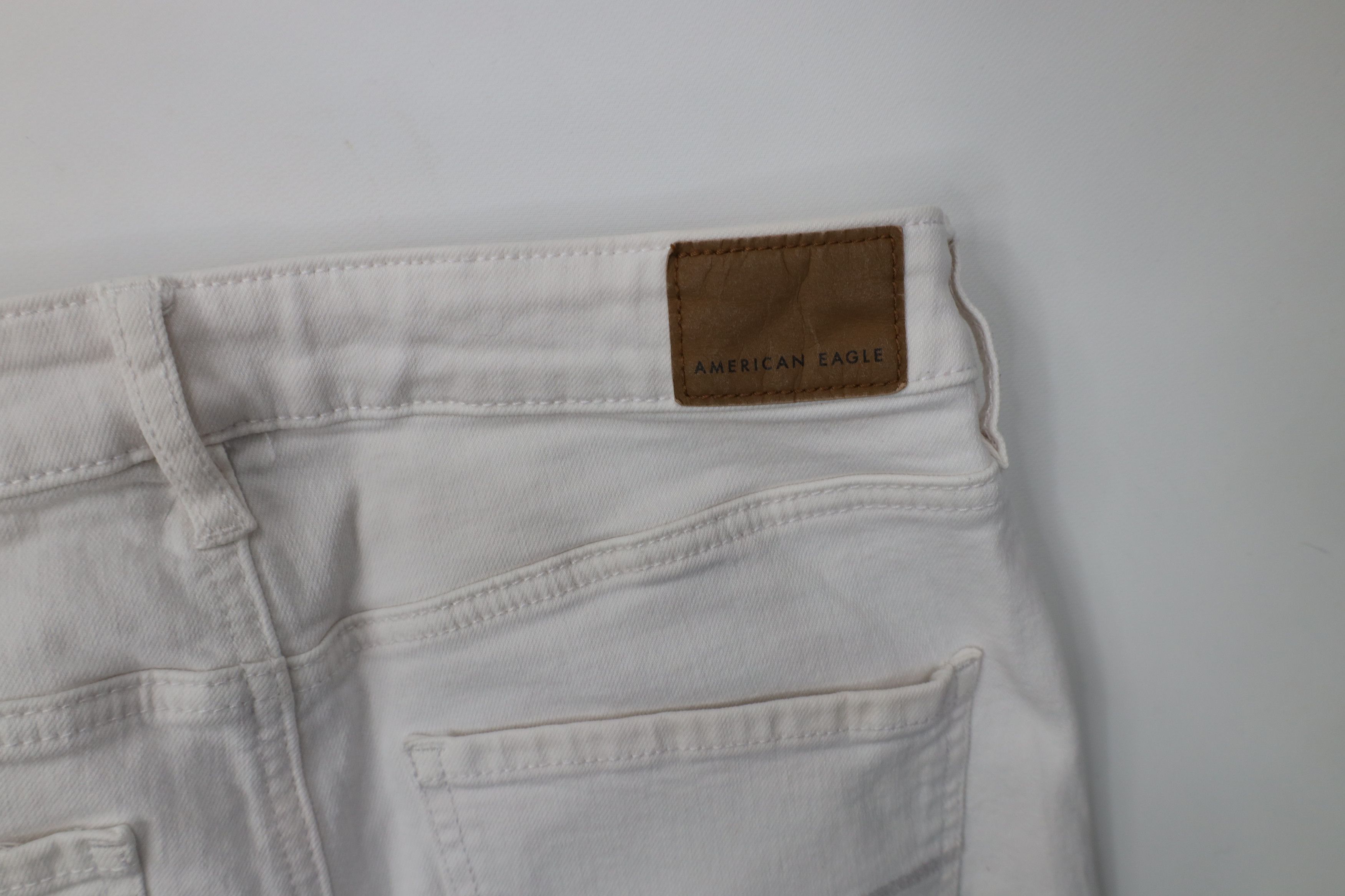 American Eagle Outfitters Vintage Y2K American Eagle Outfitters High Rise Flared Jeans Size 32" / US 10 / IT 46 - 16 Thumbnail