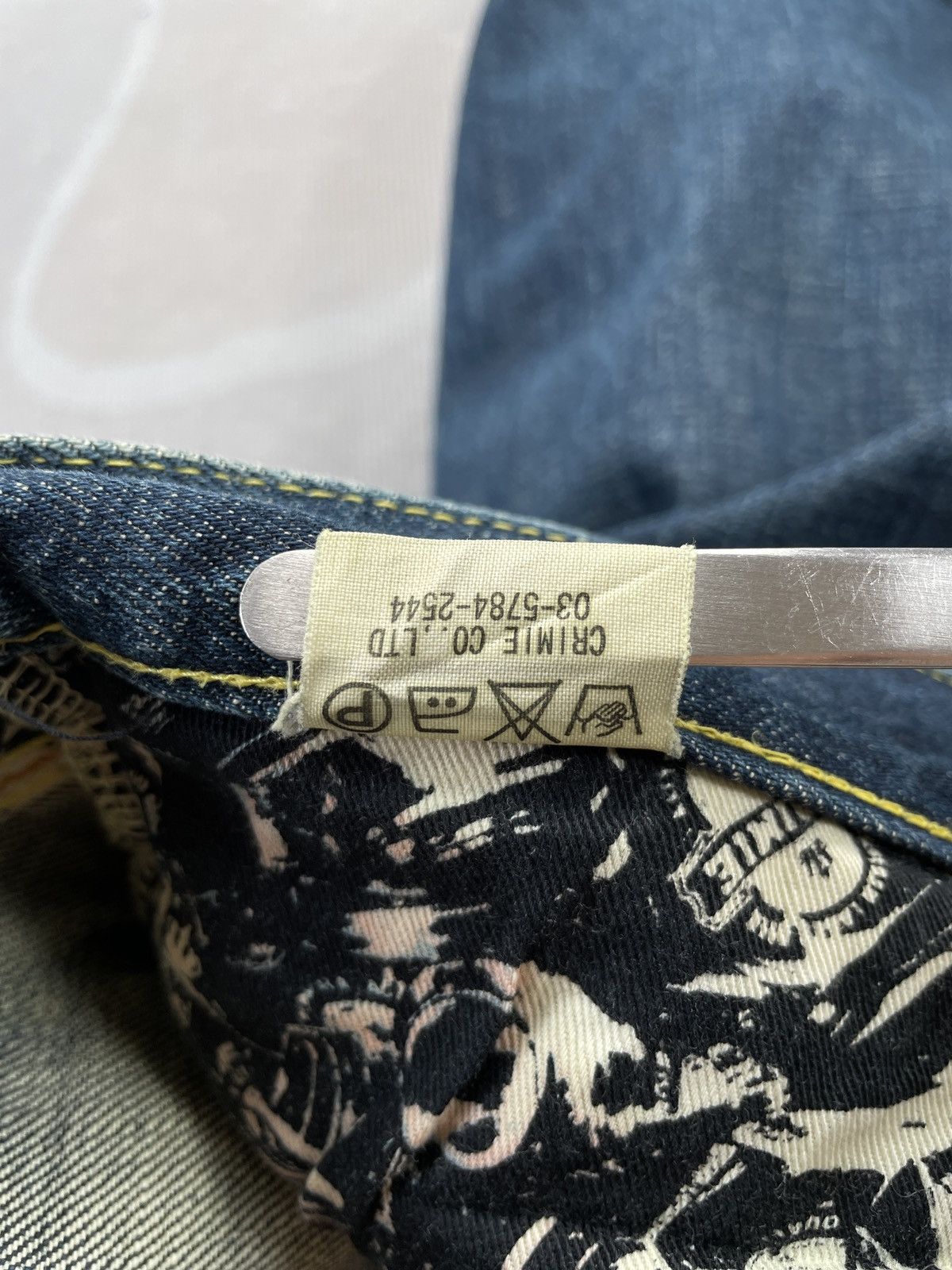 Designer × Japanese Brand × Salvage Crimie Red Selvedge Jeans (P63) Size US 33 - 18 Thumbnail