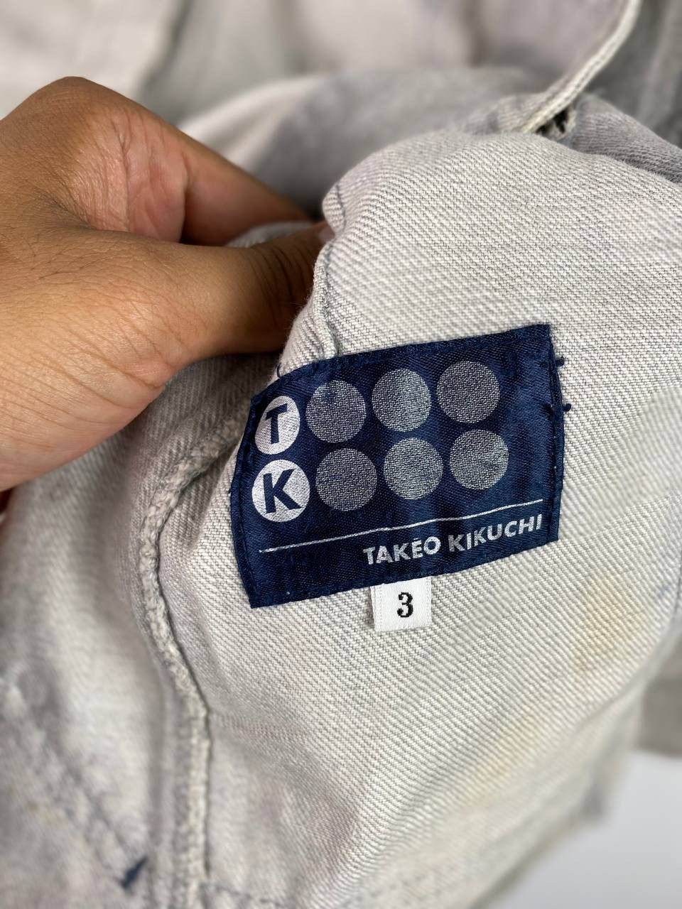 Takeo Kikuchi takeo kikuchi japanese brands denim jacket nice design Size US M / EU 48-50 / 2 - 8 Thumbnail