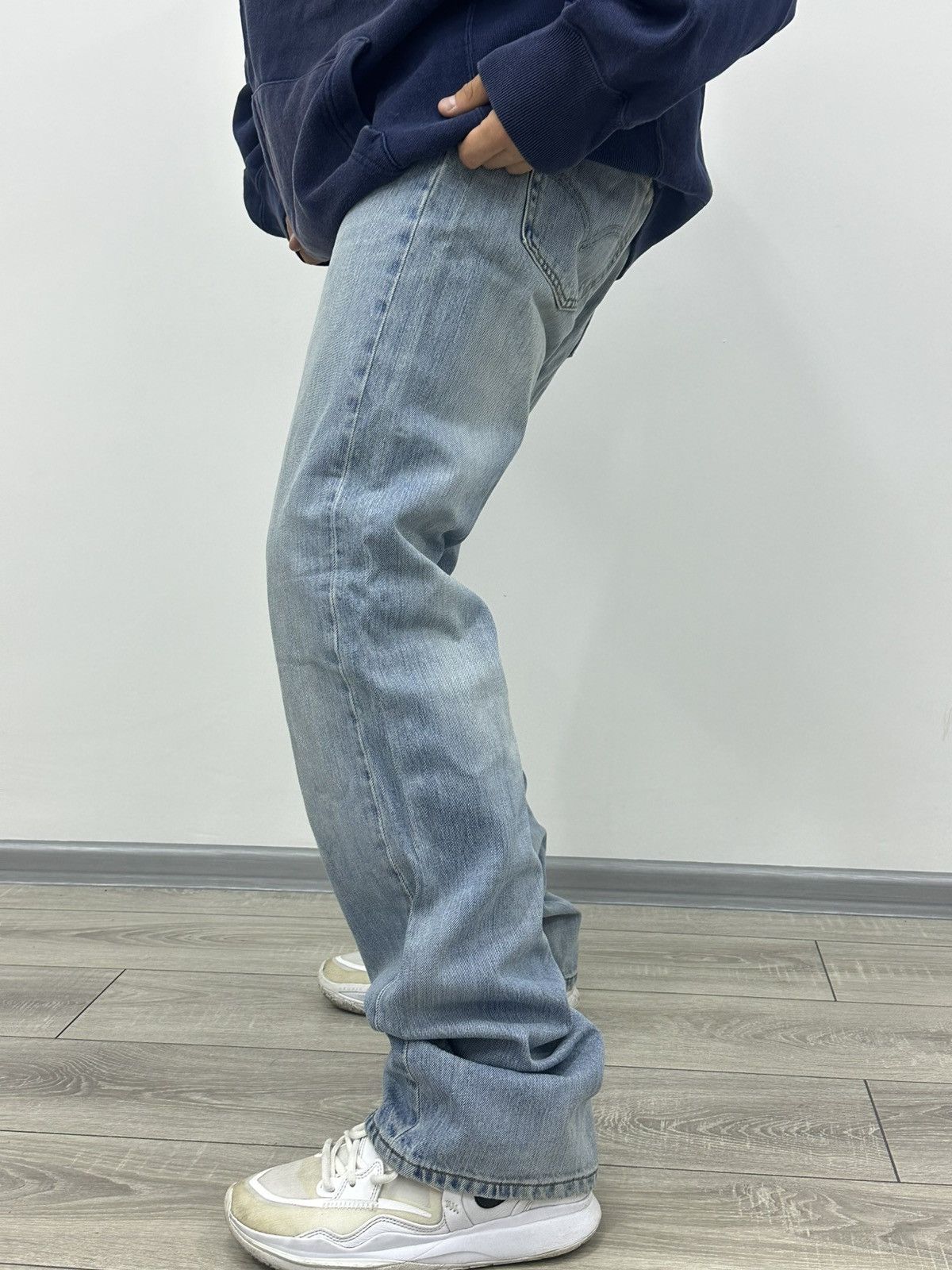 Levi's Levis 501 Baggy Flared Vintage Y2K Jeans Size US 32 / EU 48 - 1 Thumbnail