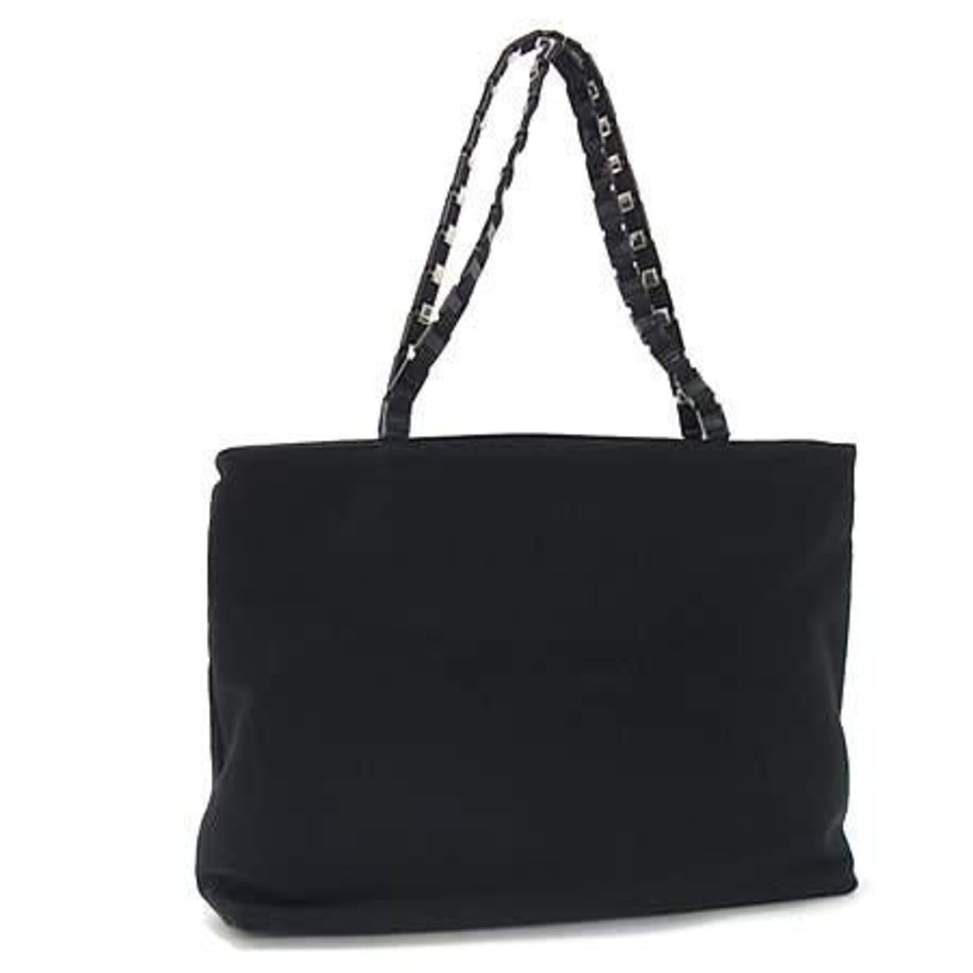Salvatore Ferragamo SALVATORE FERRAGAMO Ferragamo Tote Bag Vara AU21 9327 Black Canvas Women's Shoulder Size ONE SIZE - 1 Thumbnail