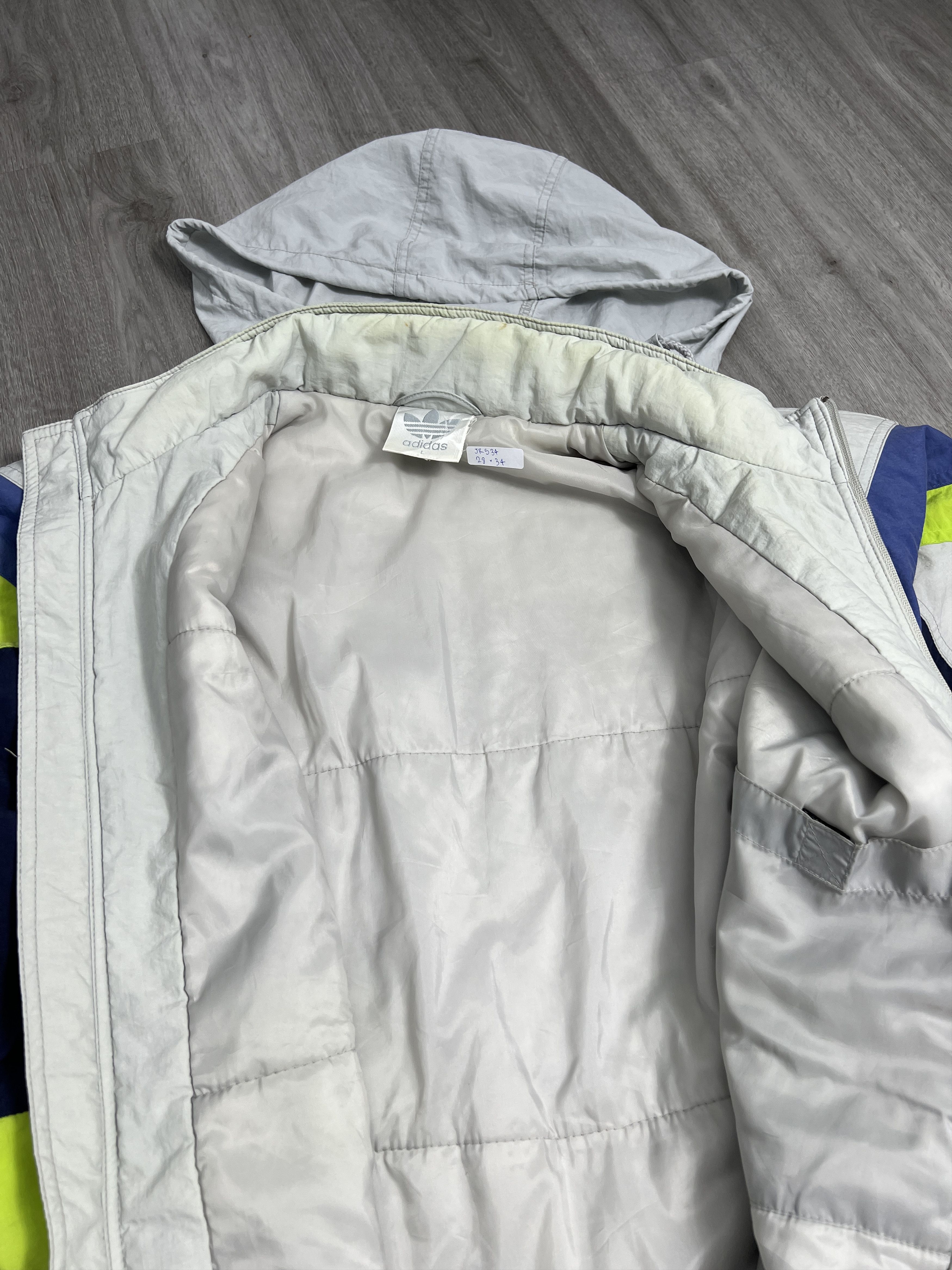 Adidas × Vintage Vintage 90s Adidas Down Jacket (L) JK534 Size US L / EU 52-54 / 3 - 6 Thumbnail