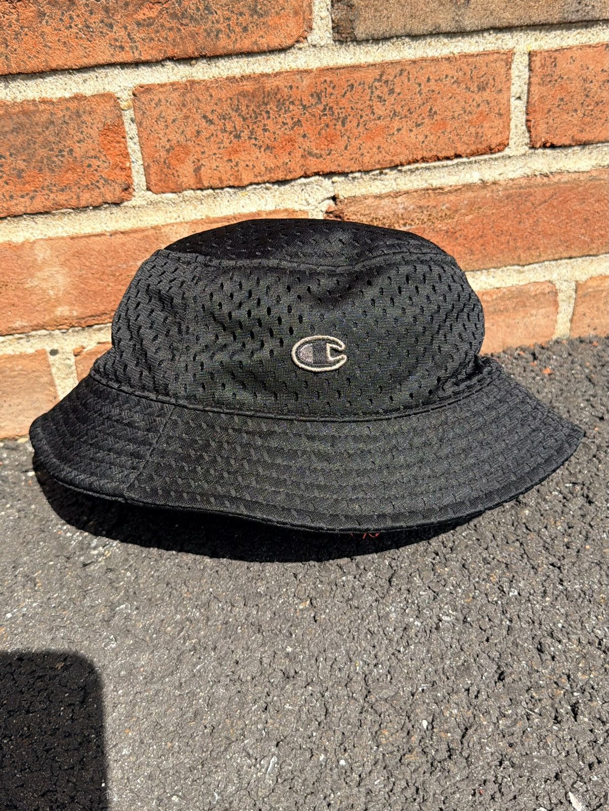 Champion × Rick Owens Rick Owens Champion Bucket Hat Size ONE SIZE - 1 Thumbnail