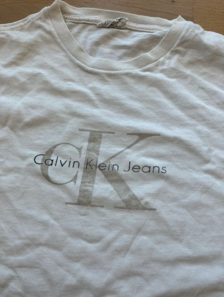 Calvin Klein Vintage Made in USA Calvin Klein single stitch t shirt Size US L / EU 52-54 / 3 - 3 Thumbnail